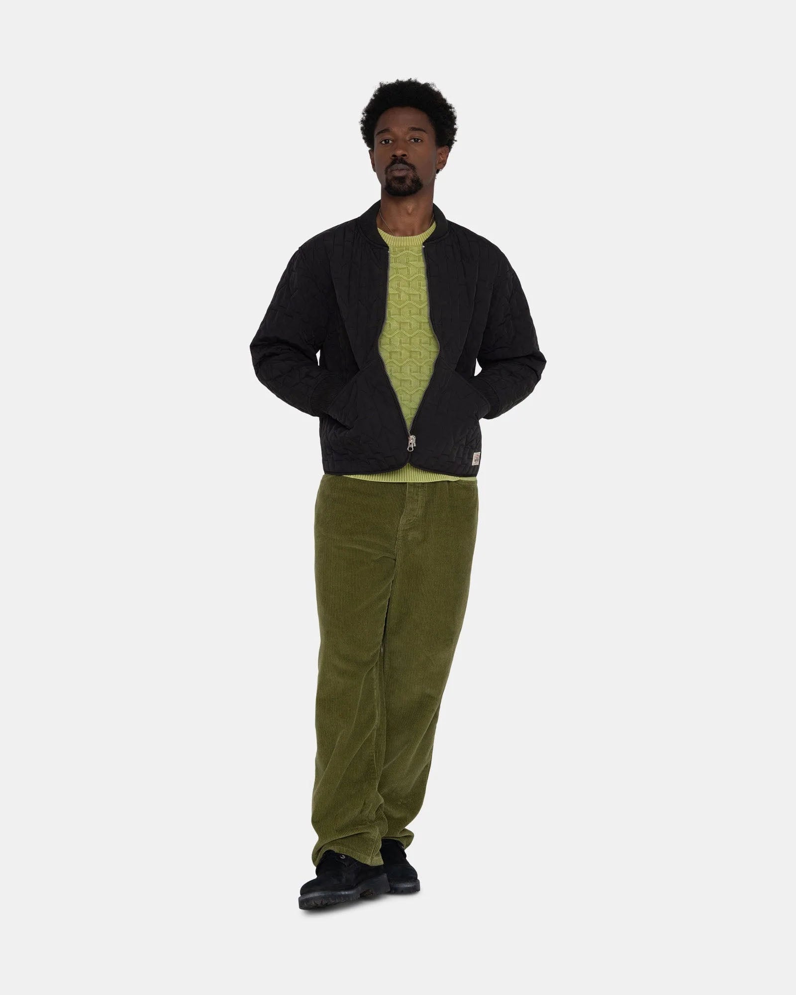 Stussy S Quilted Liner Jacket — available at Norwood