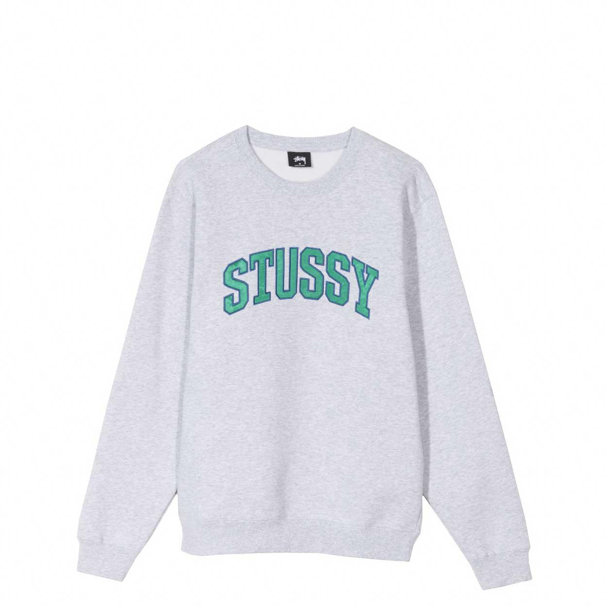 Stussy Arch Applique Crew — available at Norwood