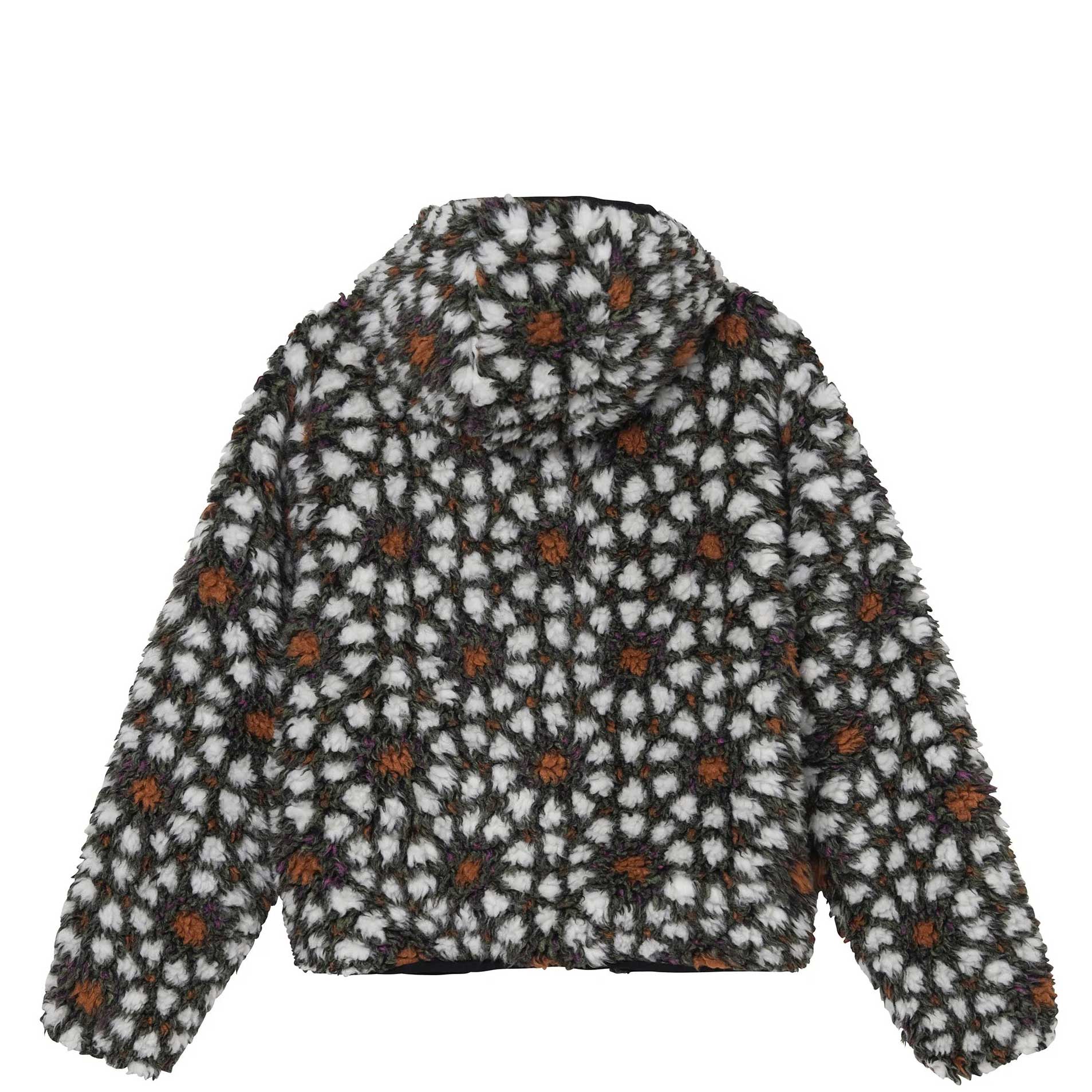 Stussy Pattern Sherpa Jacket — available at Norwood
