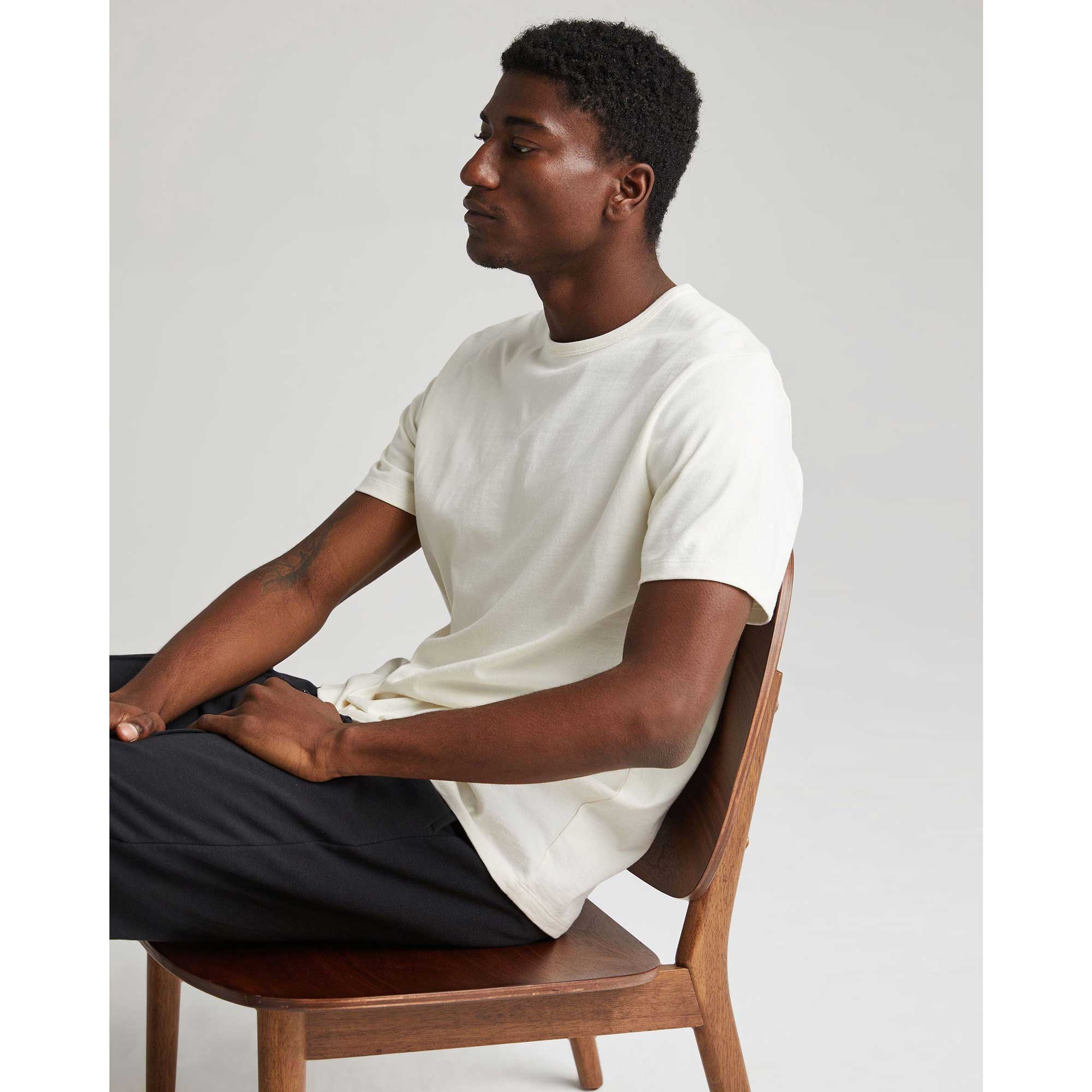 Richer Poorer Weighted Organic Cotton Tee — available at Norwood