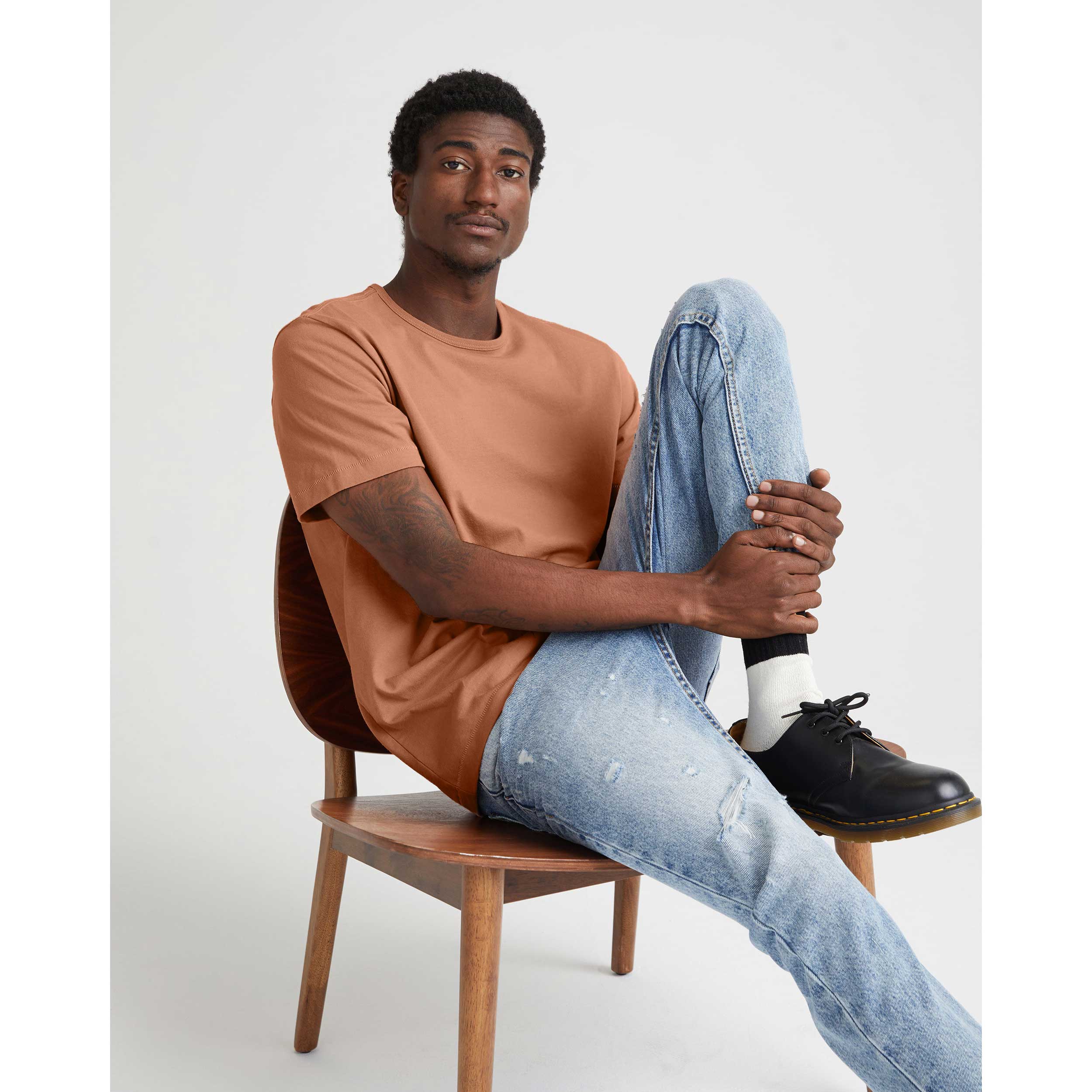 Richer Poorer Weighted Organic Cotton Tee — available at Norwood