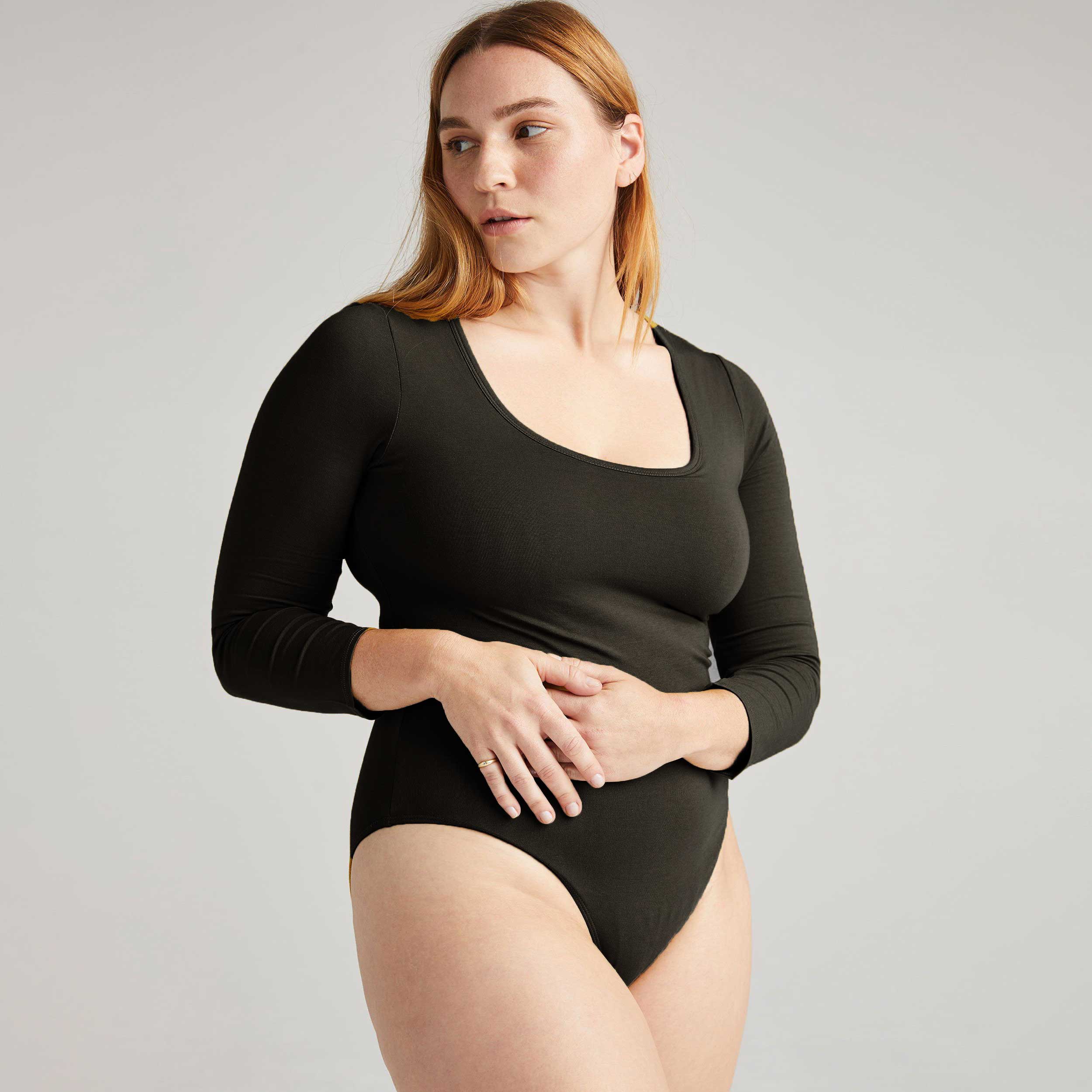 Richer Poorer Womens Scoop Neck bodysuit — available at Norwood