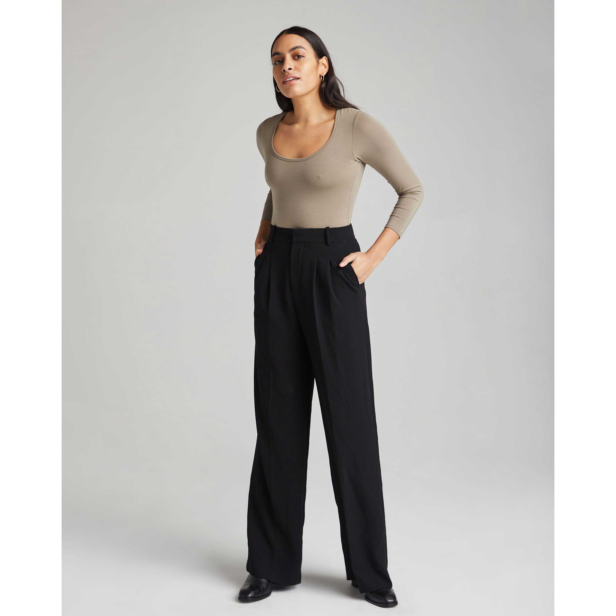 Richer Poorer Womens Scoop Neck bodysuit — available at Norwood