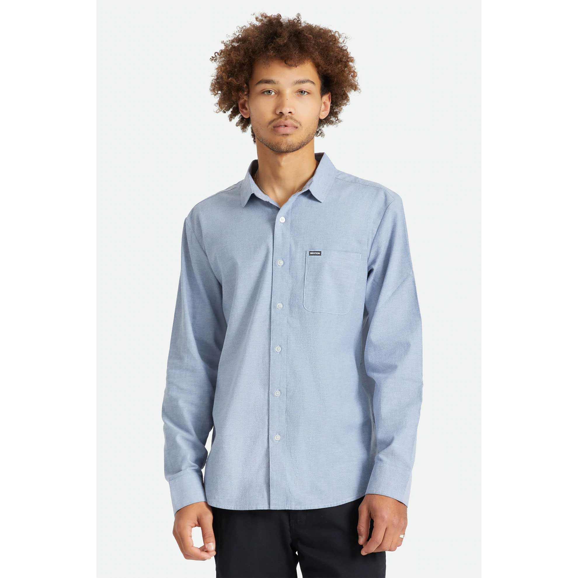 Brixton Charter Oxford L/S Woven — available at Norwood