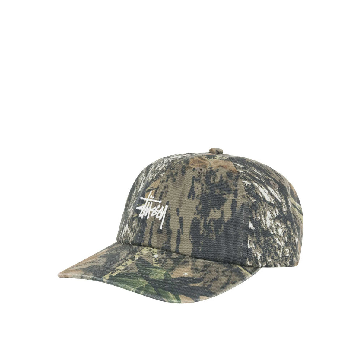 Stussy Washed Stock Low Pro Cap, leaf camo – Norwood