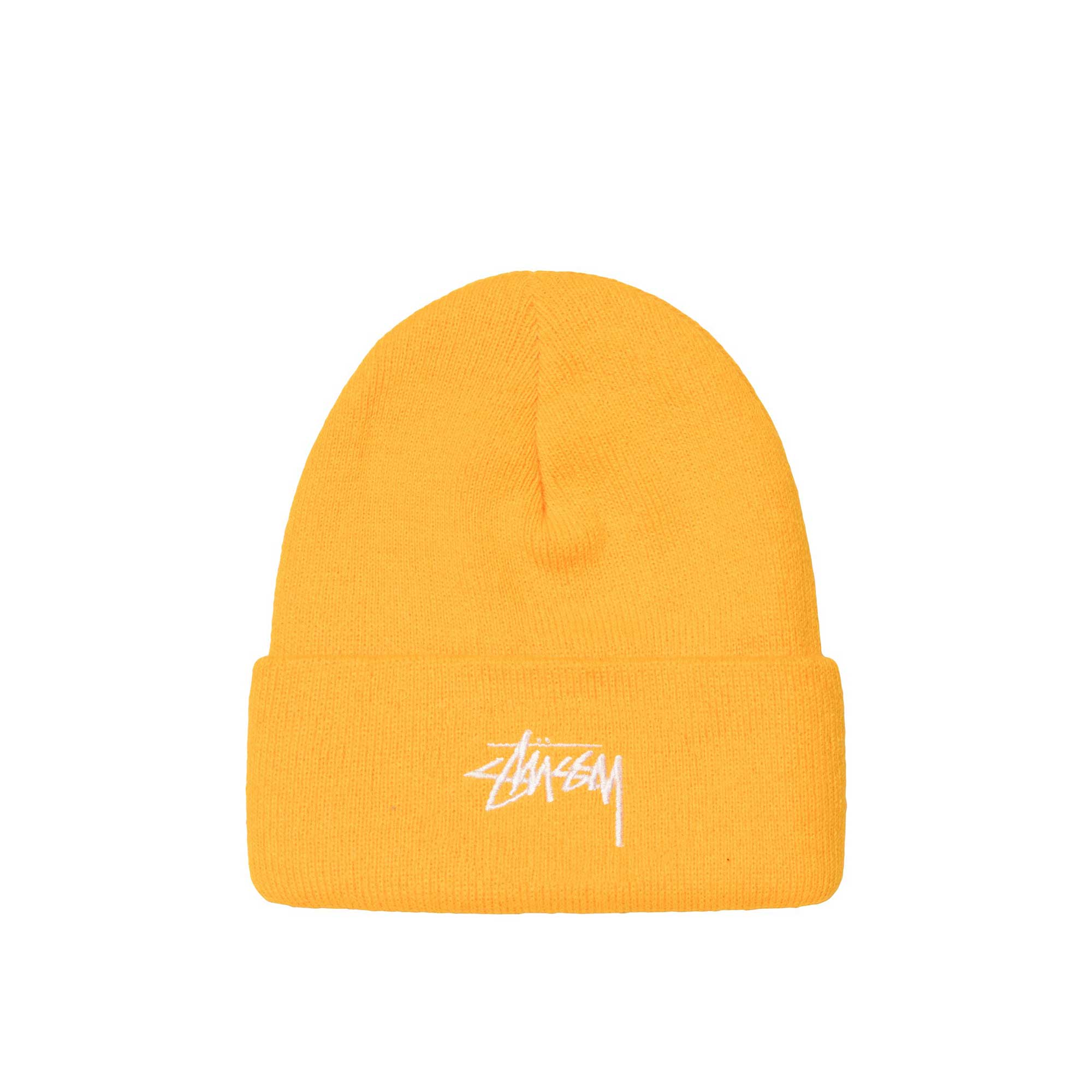 Stussy Stock Cuff Beanie, gold — available at Norwood