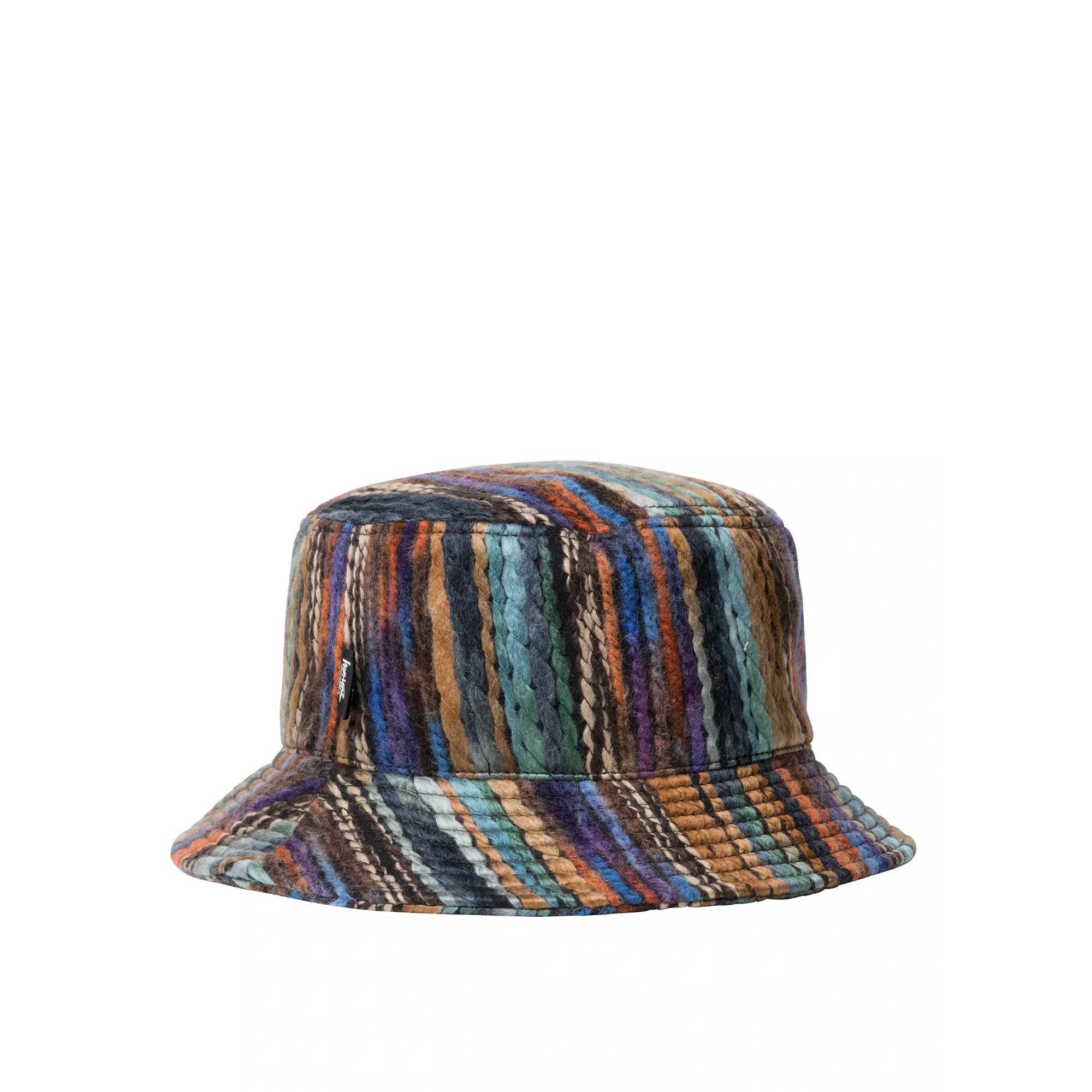 Stussy Mixed Yarn Stock Bucket Hat — available at Norwood