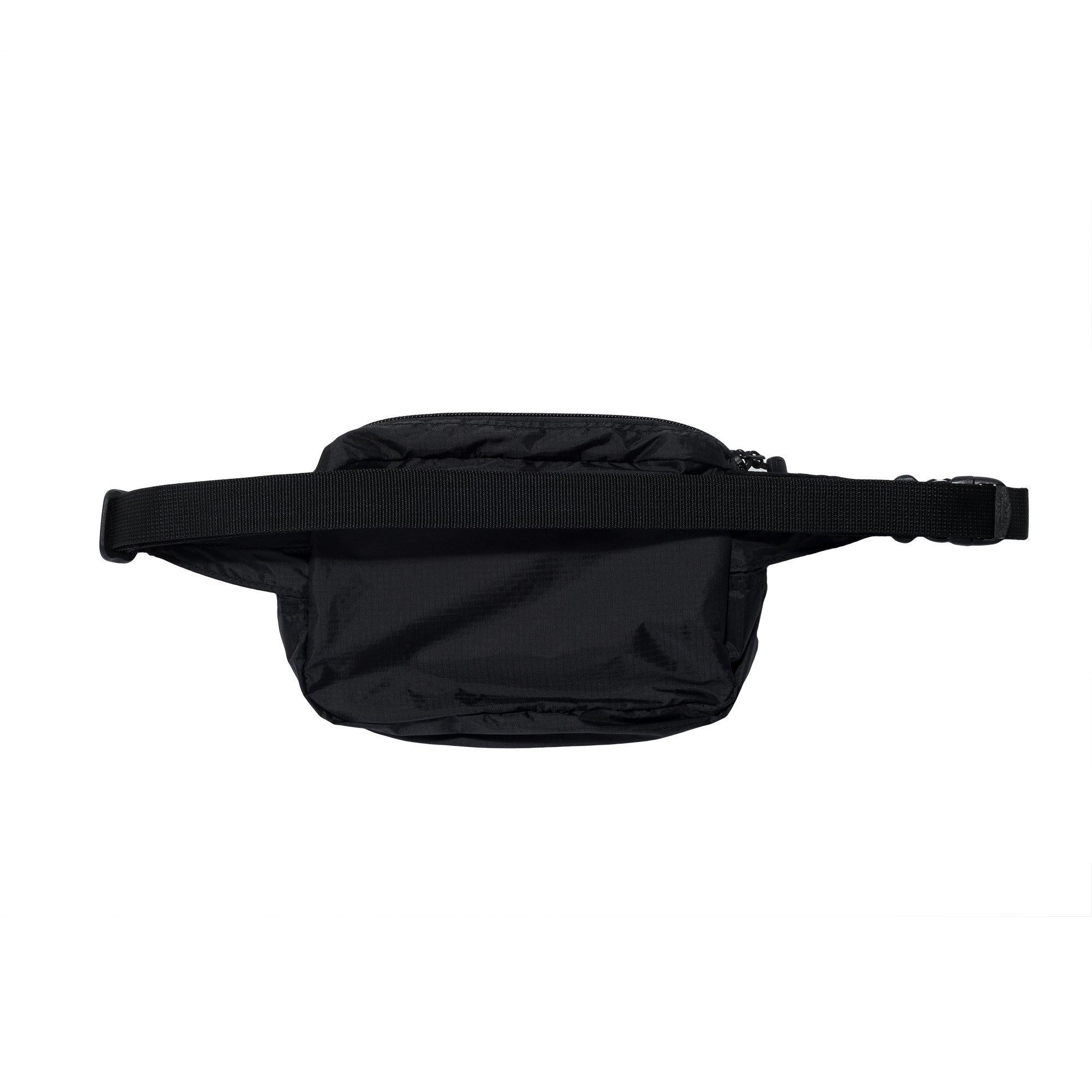 Stussy Lightweight waist bag, black — available at Norwood