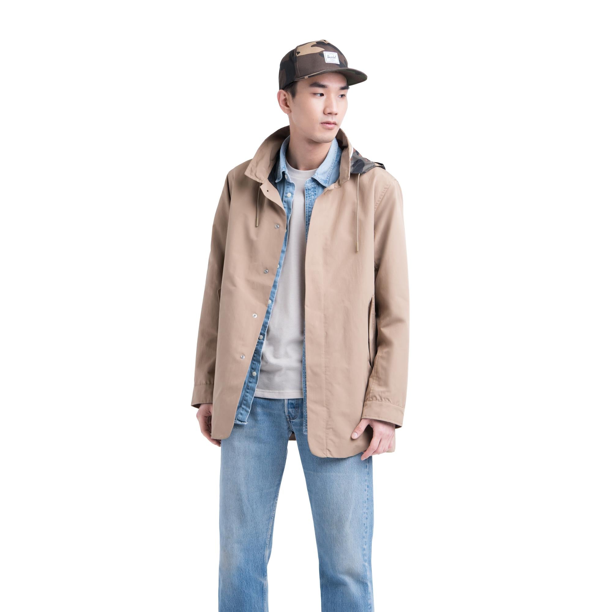 Herschel Mens Stowaway Mac jacket — available at Norwood