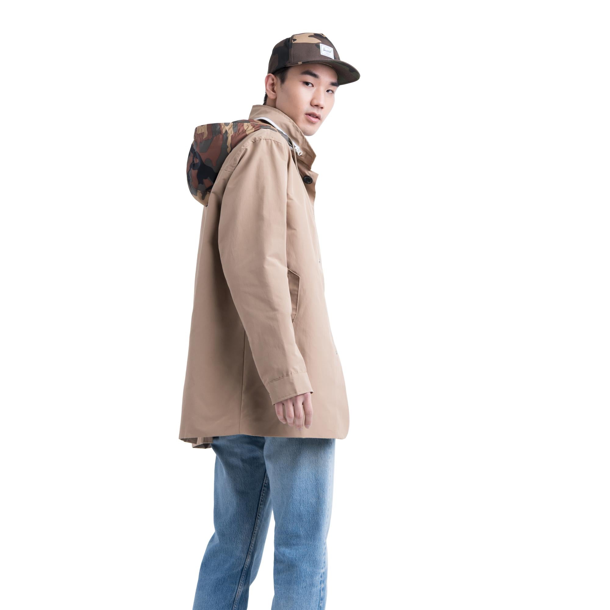 Herschel Mens Stowaway Mac jacket — available at Norwood