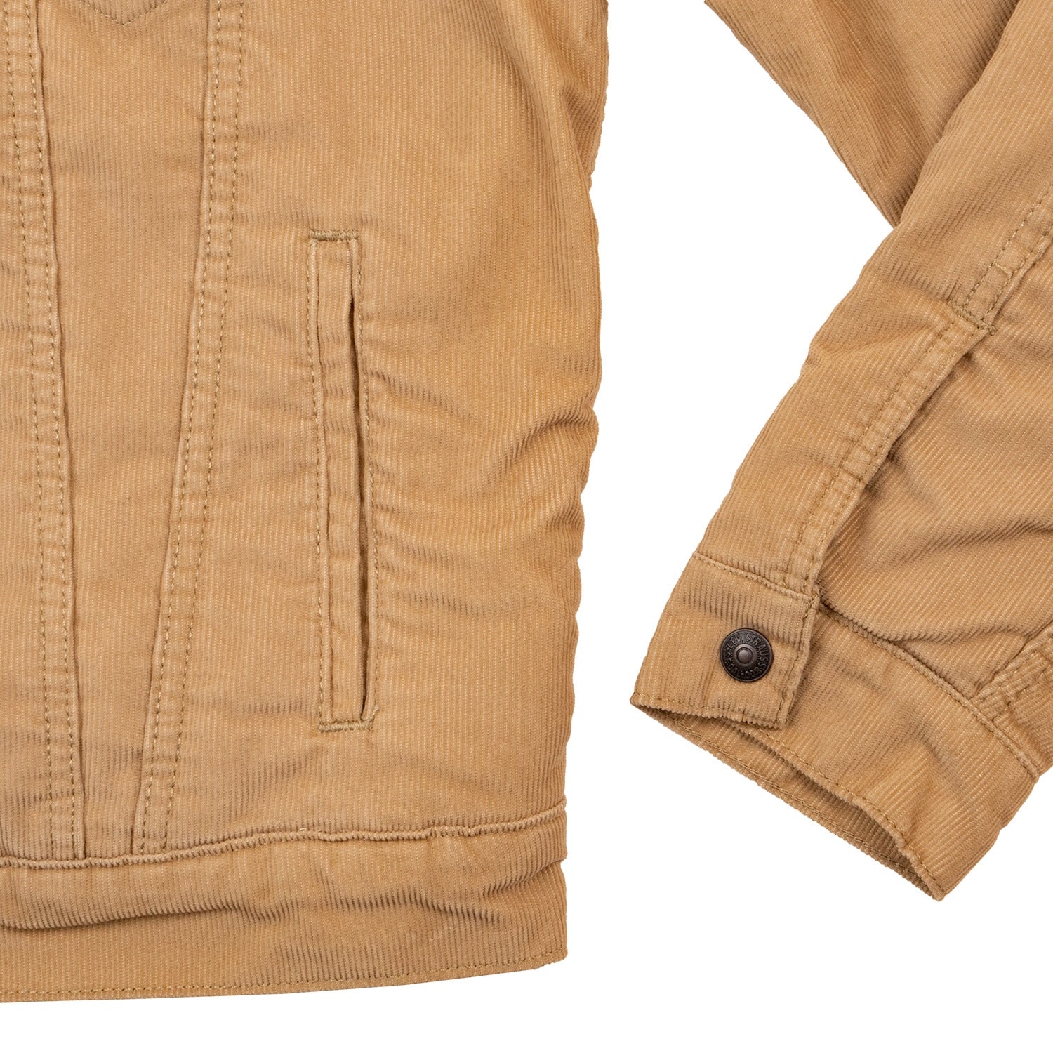 Levi's Type 3 Sherpa trucker — available at Norwood