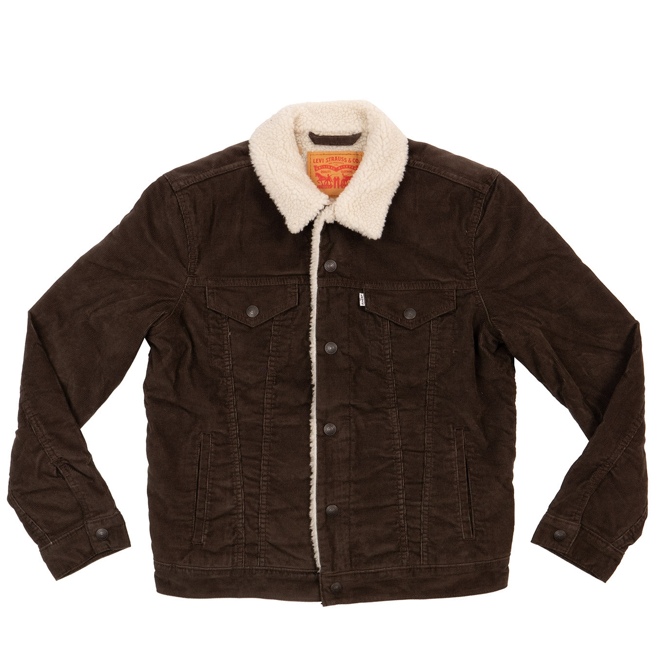 Levi's Type 3 Sherpa trucker — available at Norwood
