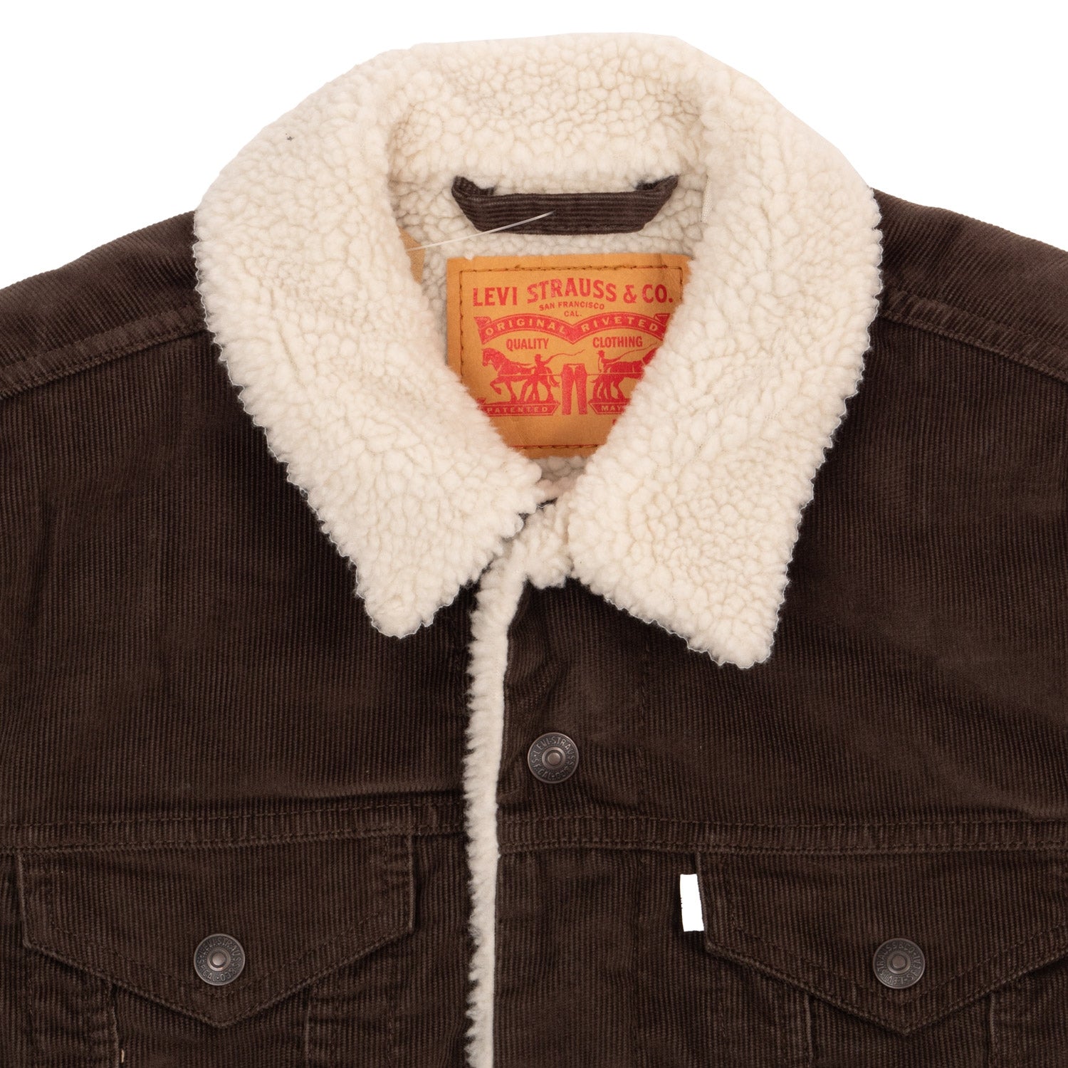 Levi's Type 3 Sherpa trucker — available at Norwood