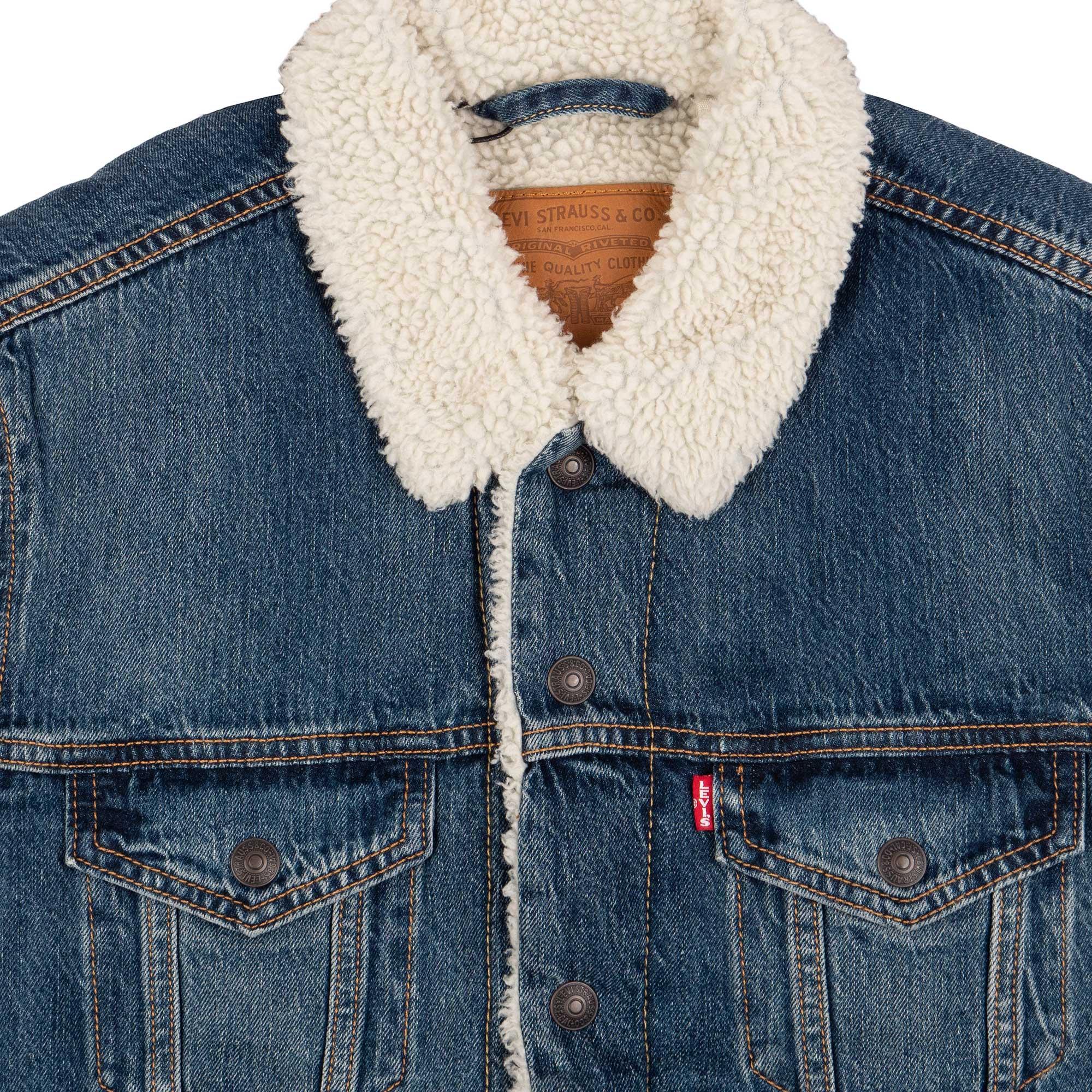 Levi's Type 3 Sherpa trucker — available at Norwood
