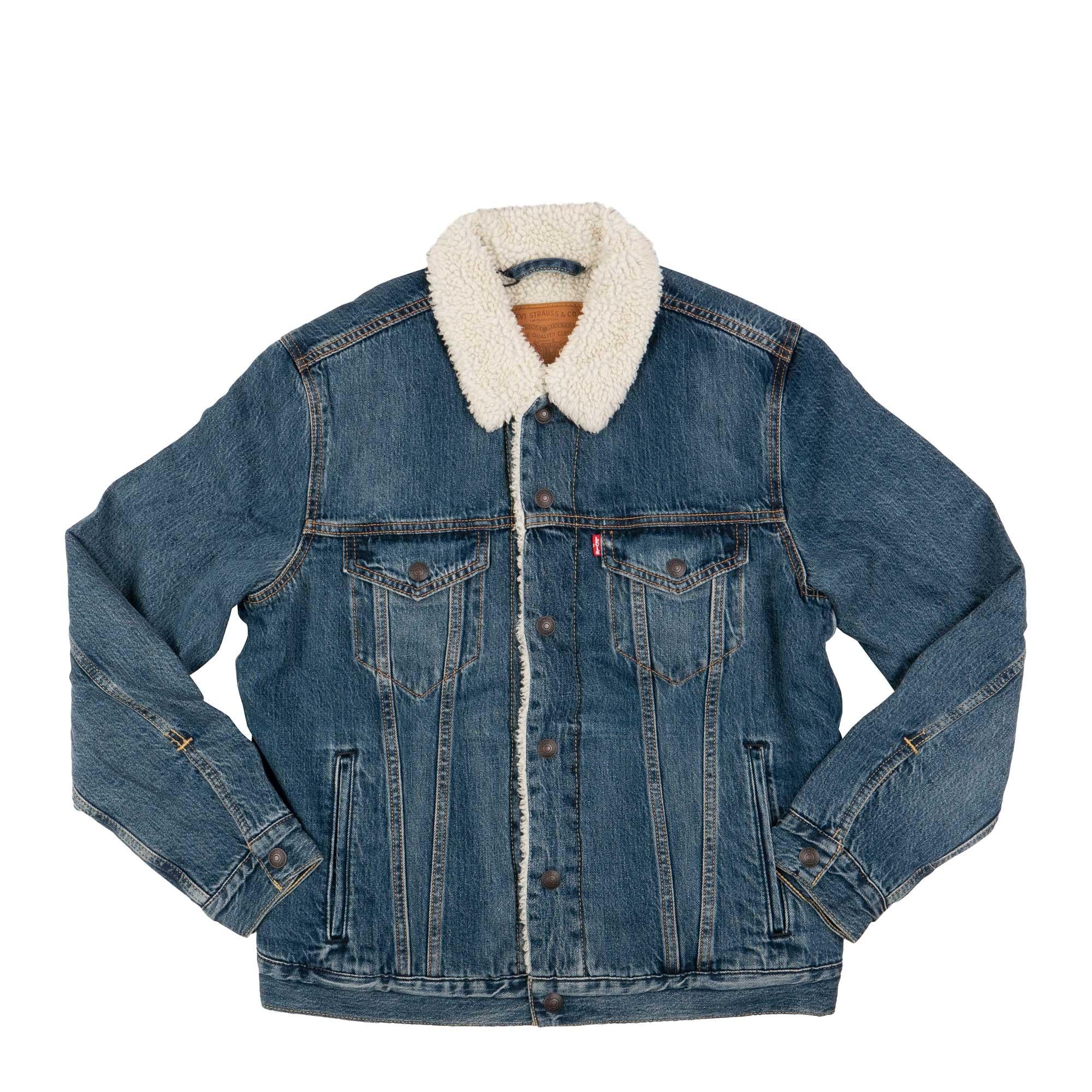 Mayze sherpa trucker levis new arrivals