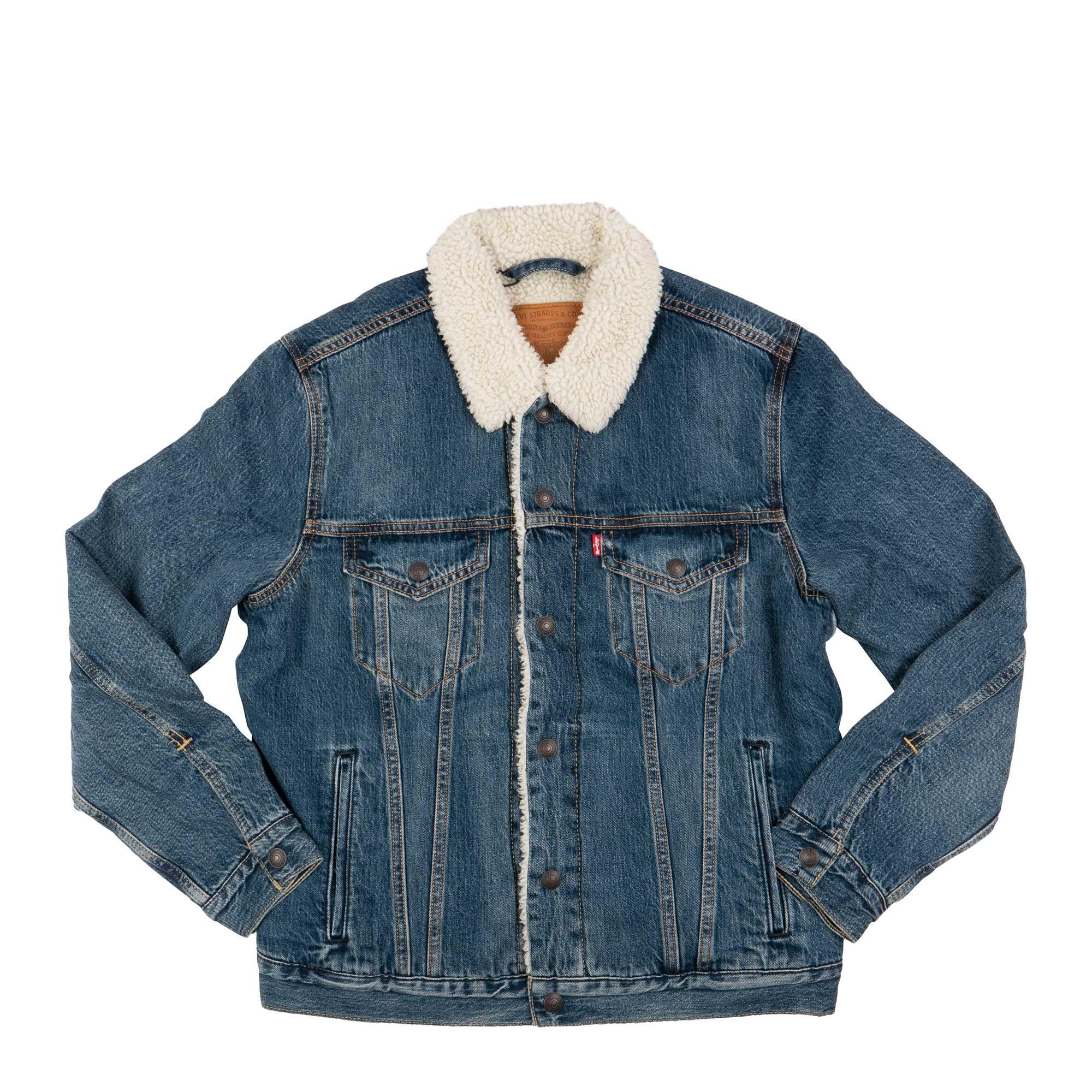Levi's Type 3 Sherpa trucker — available at Norwood