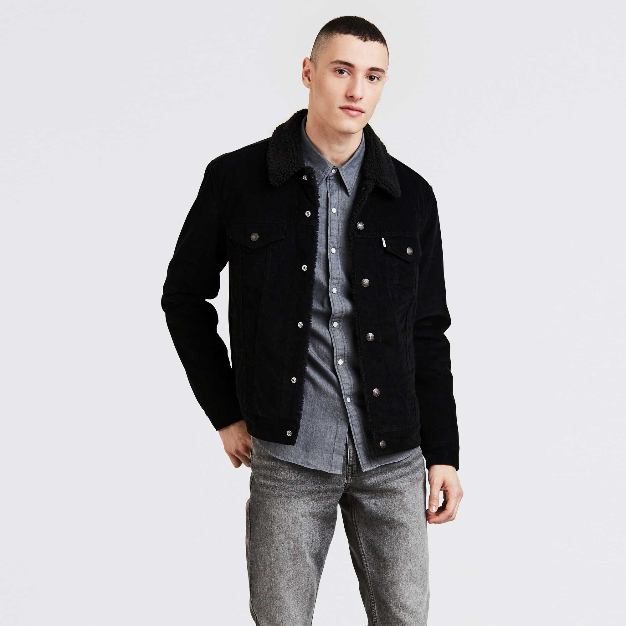 Levi's Type 3 Sherpa trucker — available at Norwood