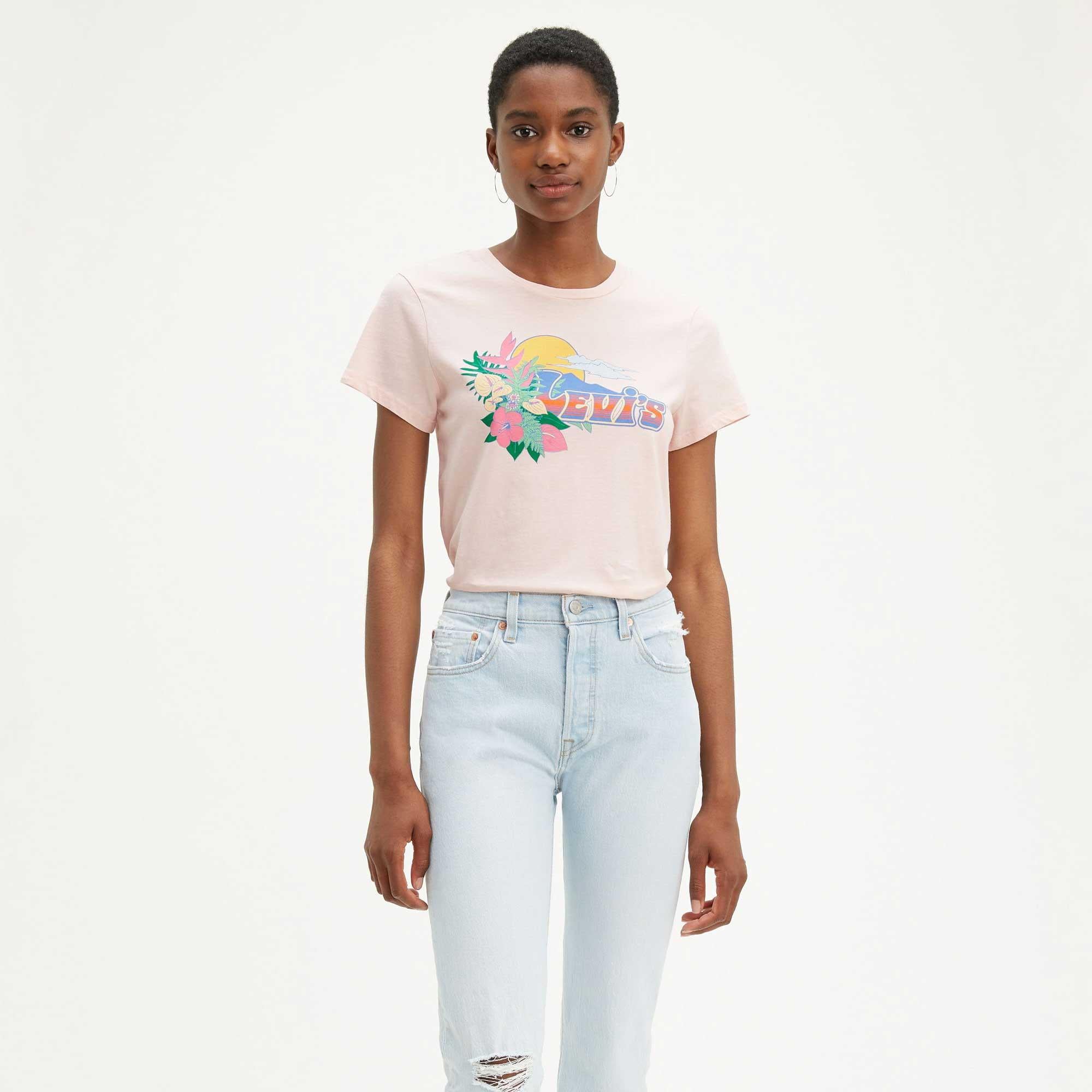 Levi's Womens Perfect graphic tee — available at Norwood