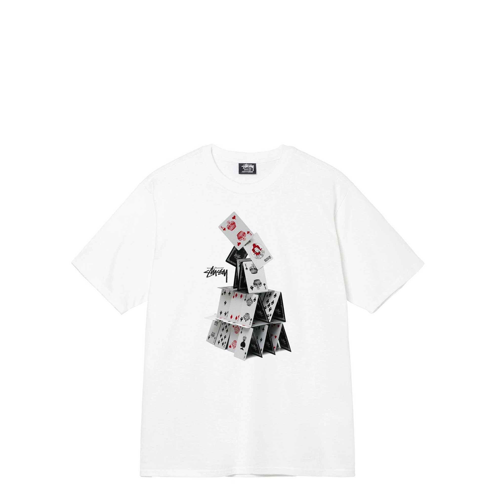 Stussy House Of Cards Tee — available at Norwood