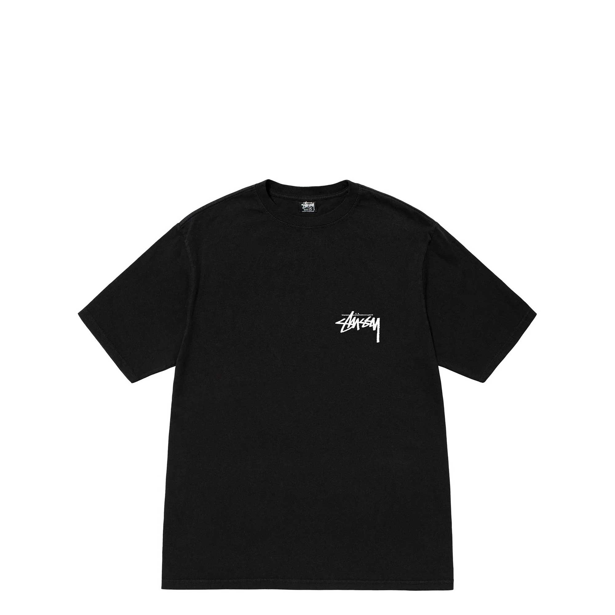 Stussy How We're Livin' Pigment Dyed Tee — available at Norwood