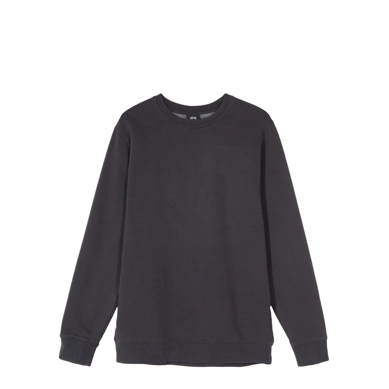 Stussy Ivy League pigment dyed crew — available at Norwood