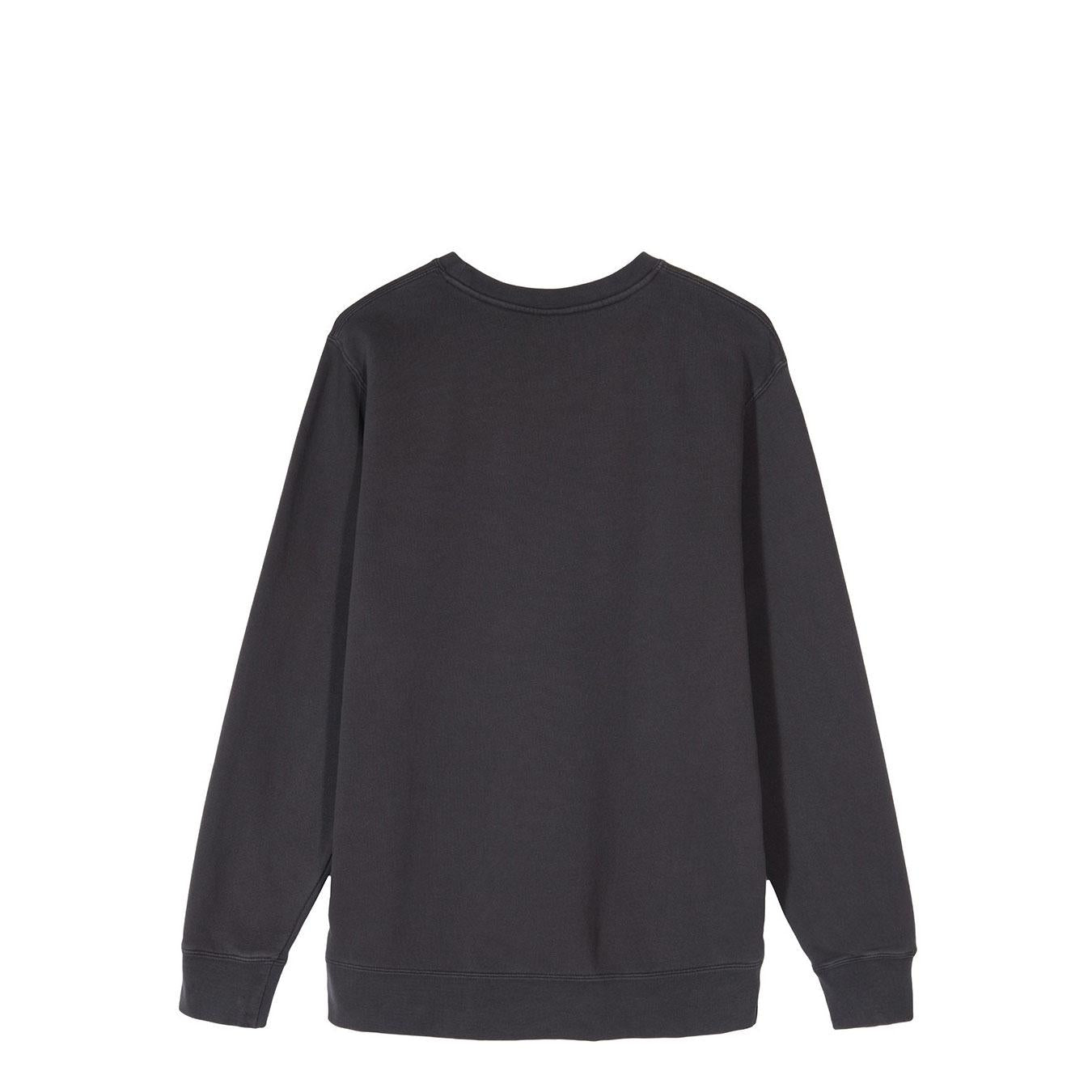 Stussy Stock pigment dyed crew — available at Norwood