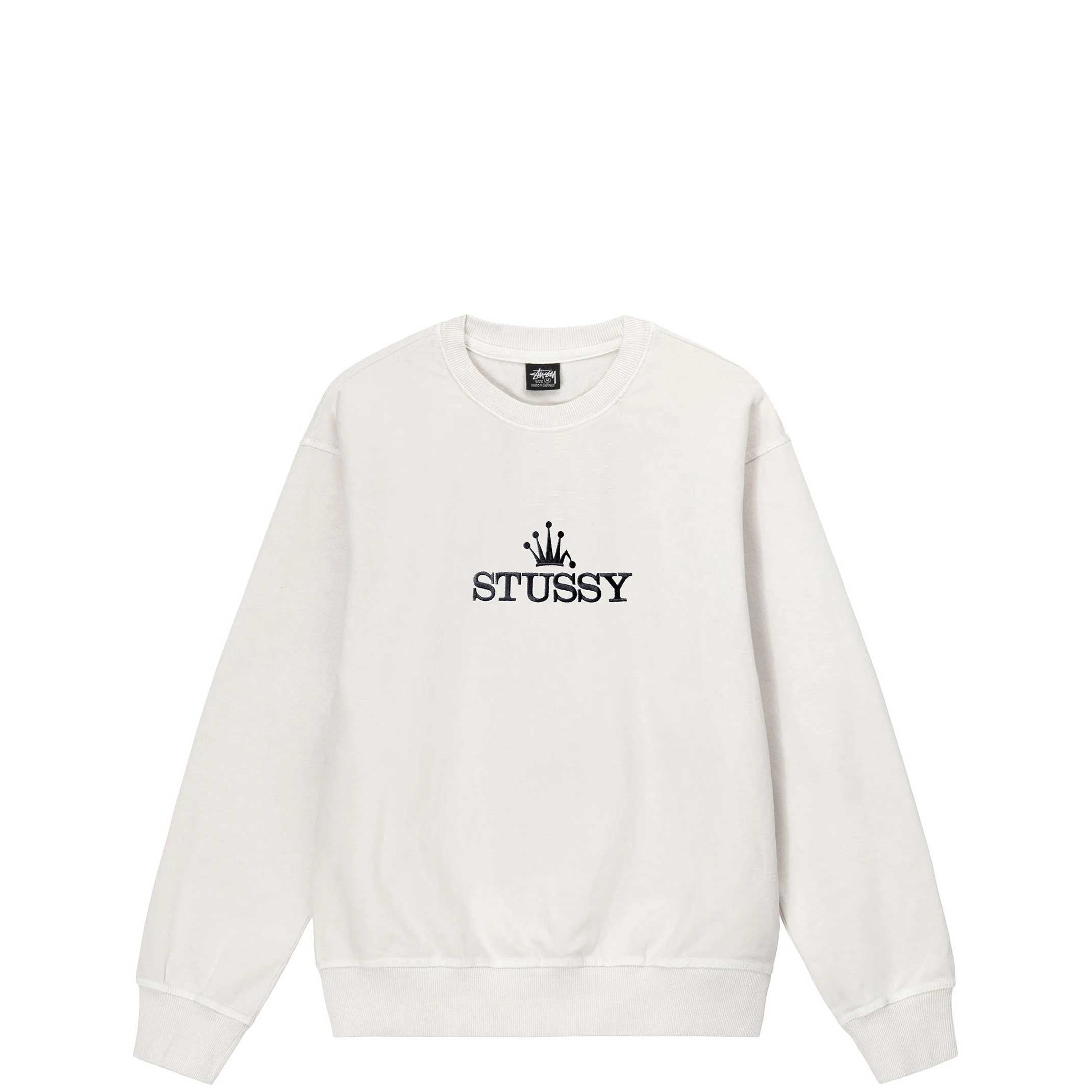 Stussy Glamour Pigment Dyed Crew — available at Norwood