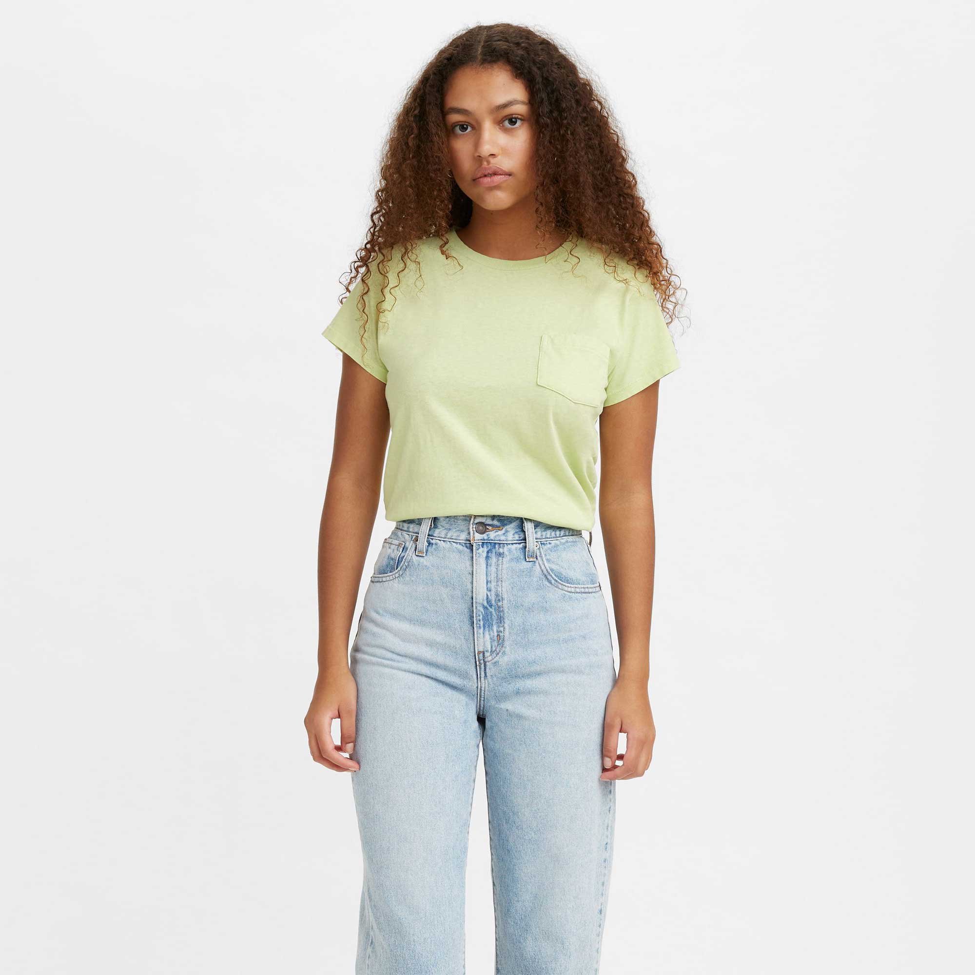 Levi's Womens Arlo Garment Dye Crew — available at Norwood