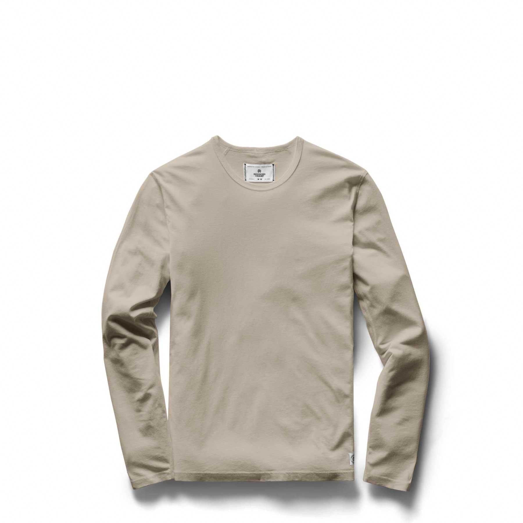 Reigning Champ Jersey Long Sleeve T-Shirt — available at Norwood