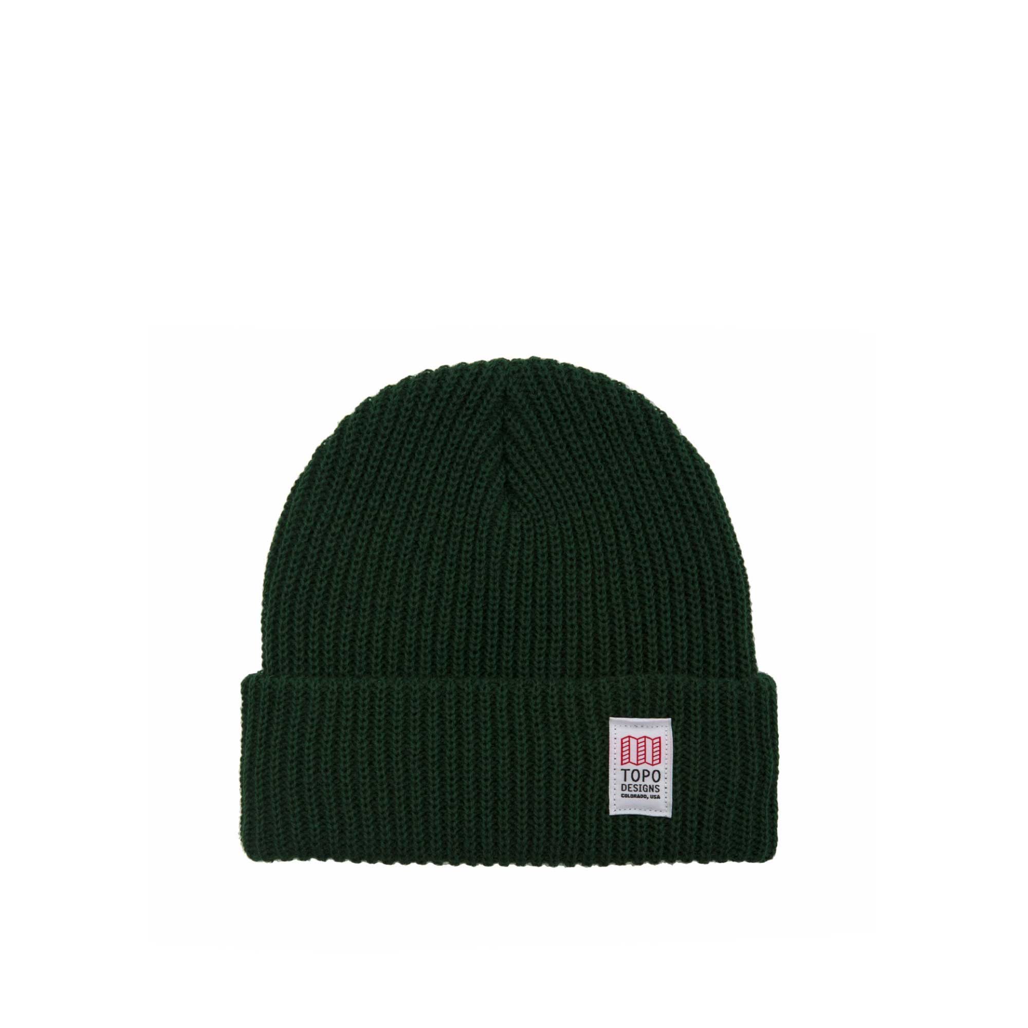 Topo Watch cap (heavyweight), forest — available at Norwood