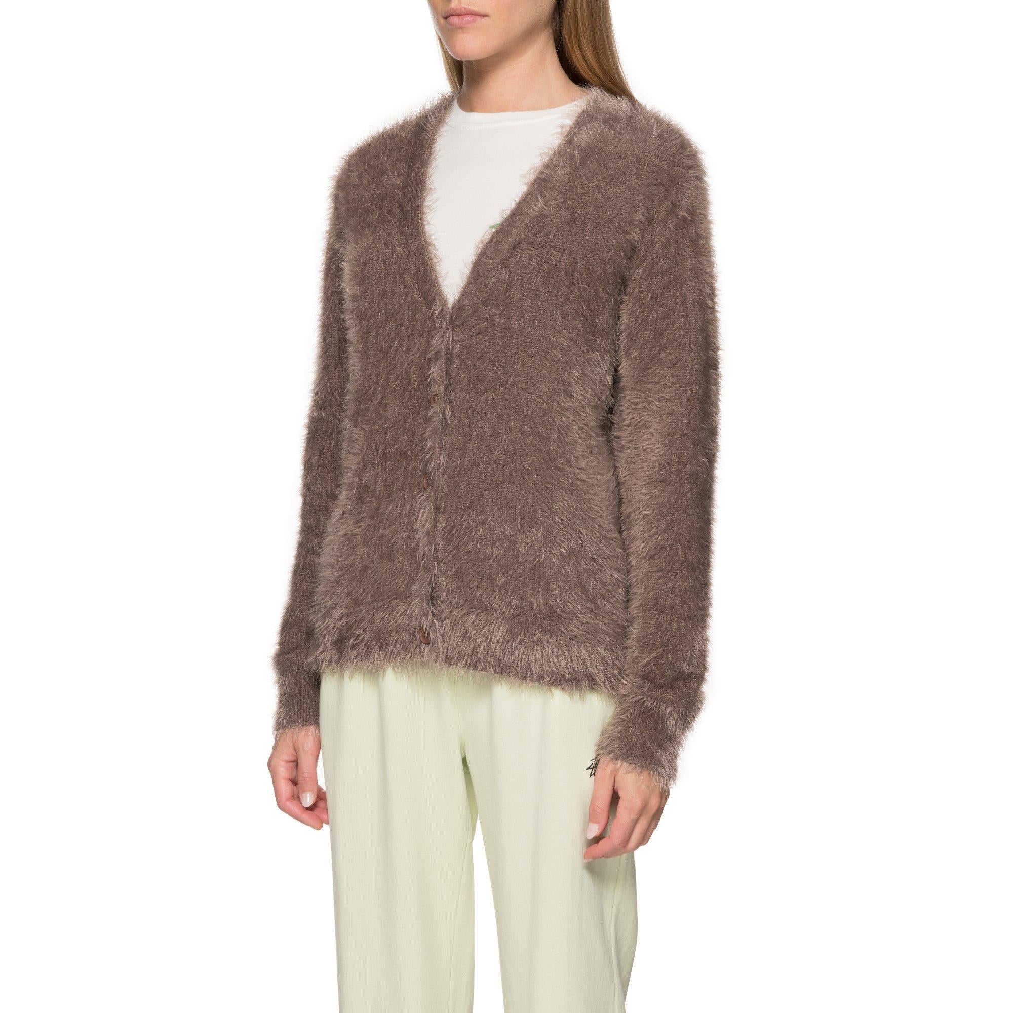 Stussy Womens Menlo Scruffy Cardigan — available at Norwood
