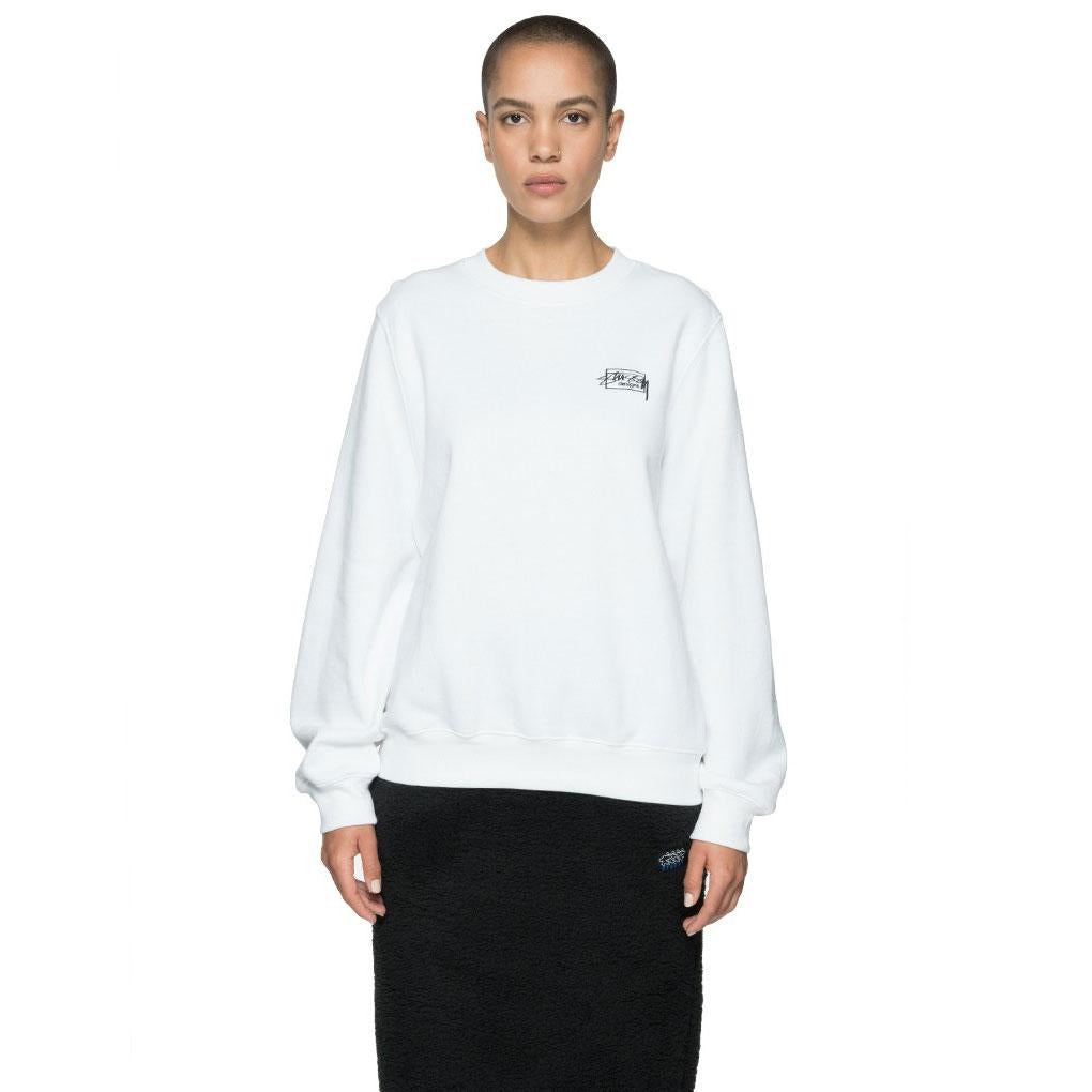 Stussy Womens Nelson crew fleece — available at Norwood