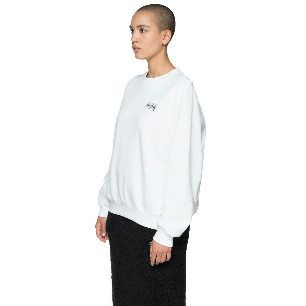 Stussy Womens Nelson crew fleece — available at Norwood