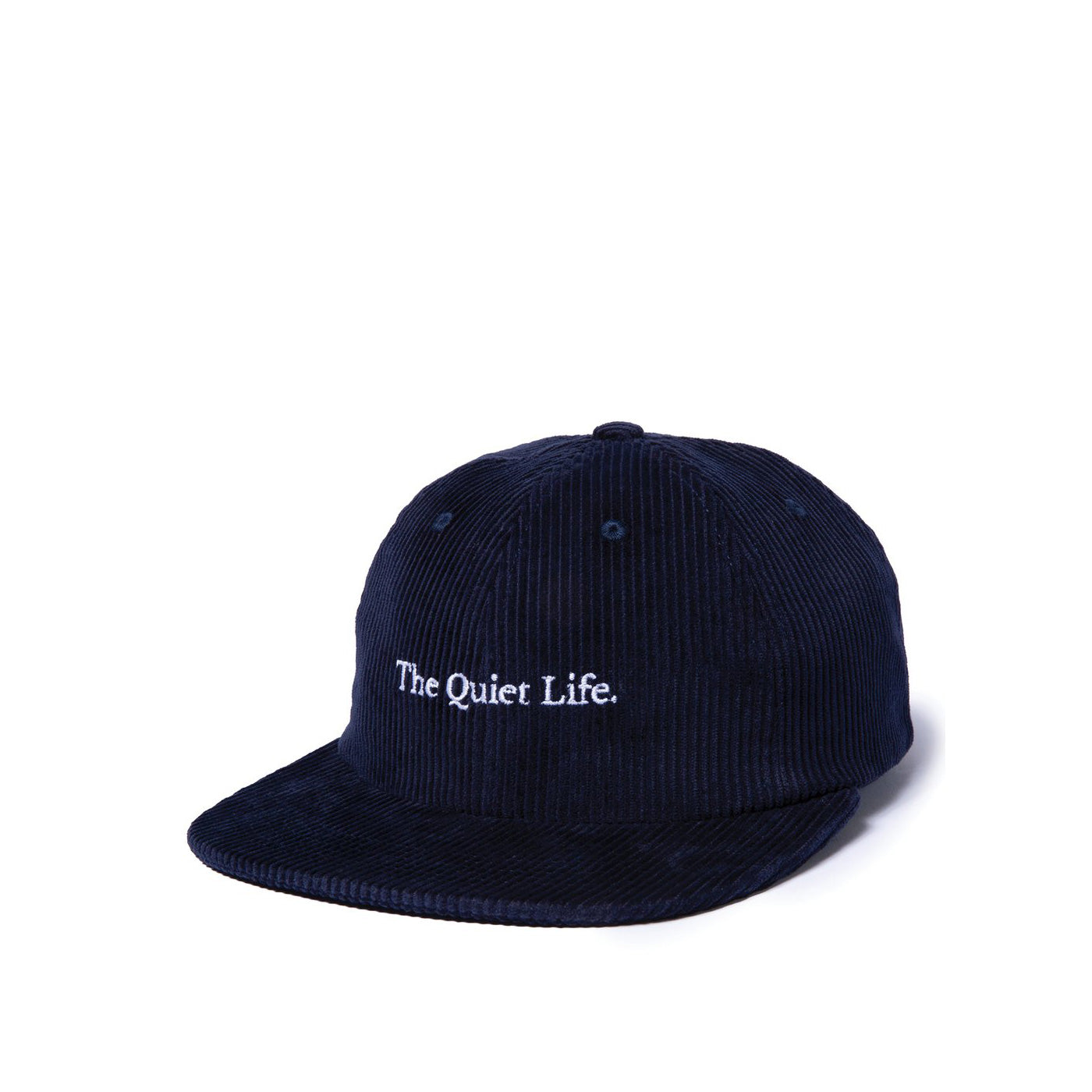 Quiet Life Serif Polo Hat - Made In USA, navy — available at Norwood