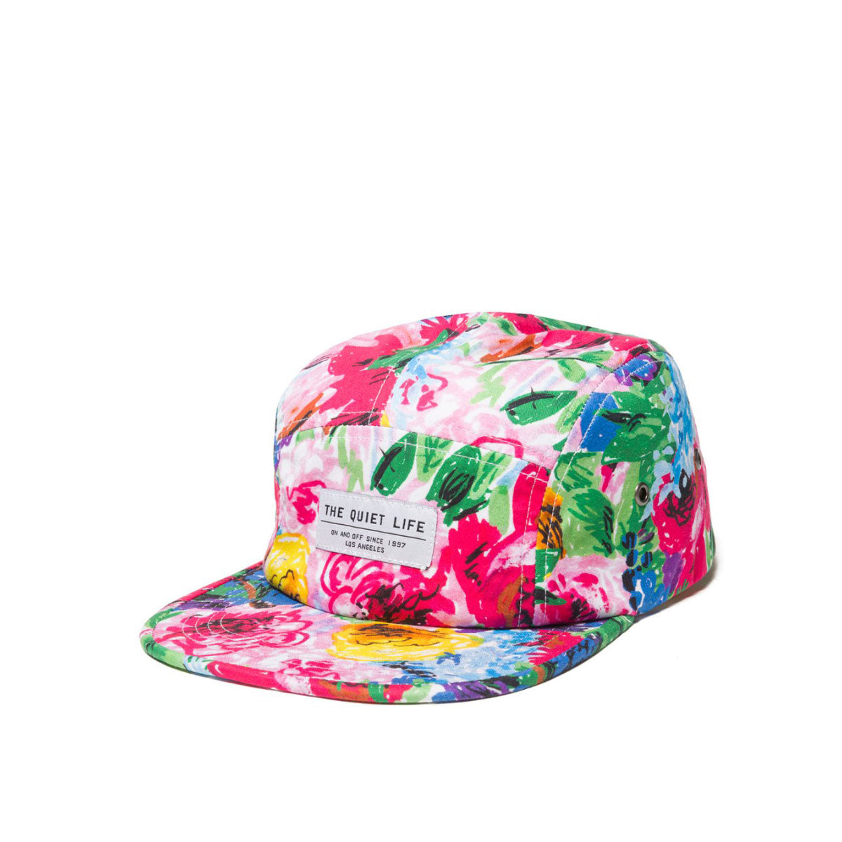 Quiet Life Take a Break 5 panel hat, floral — available at Norwood
