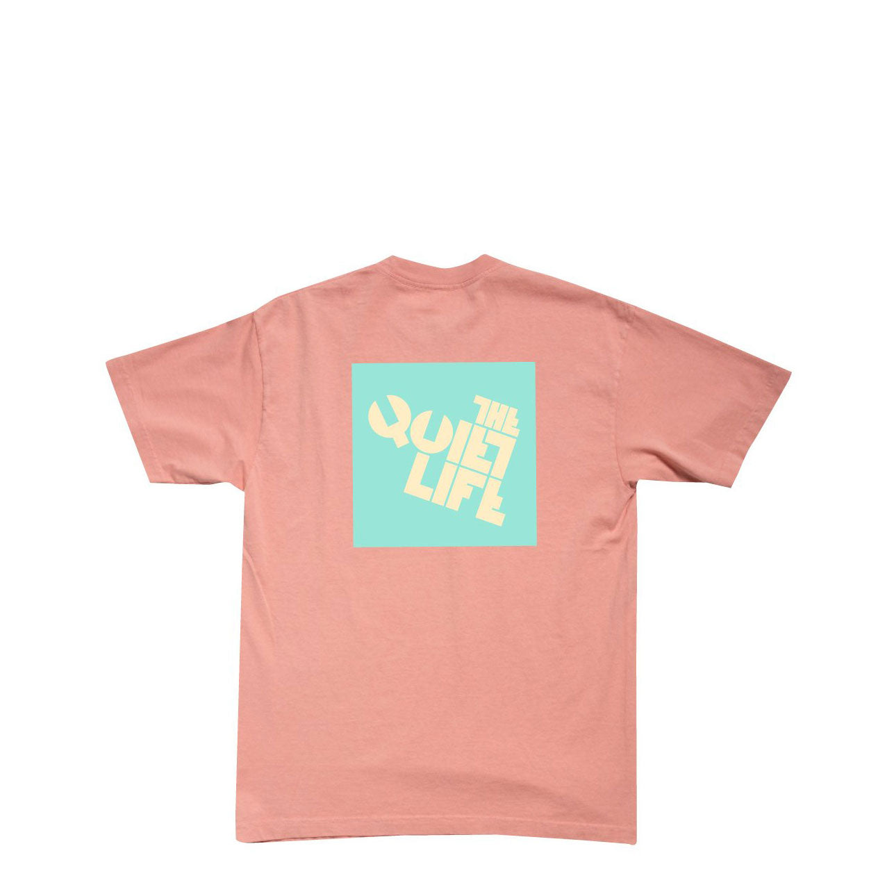 Quiet Life Block Logo T (Made In USA) — available at Norwood