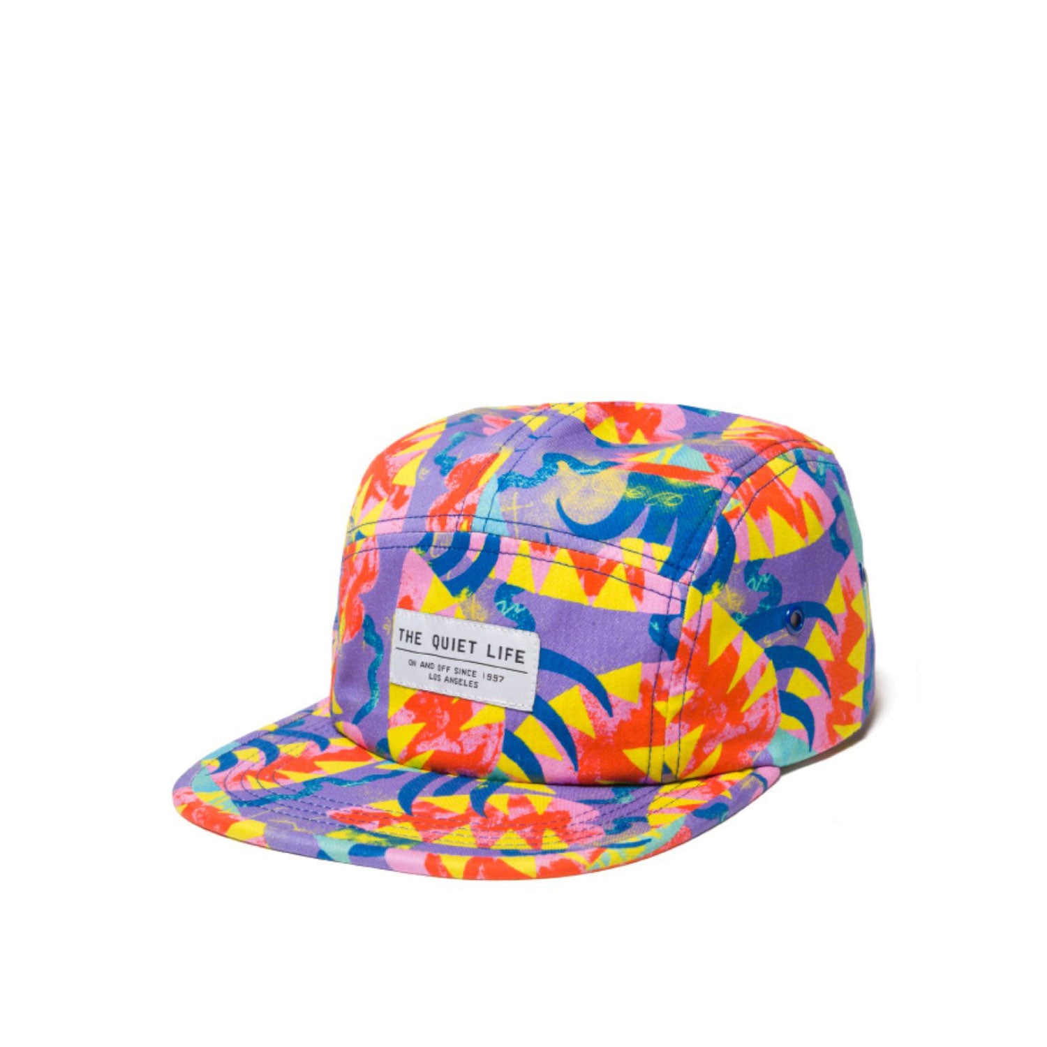 Quiet Life Bryant 5 Panel Camper Hat, multi — available at Norwood