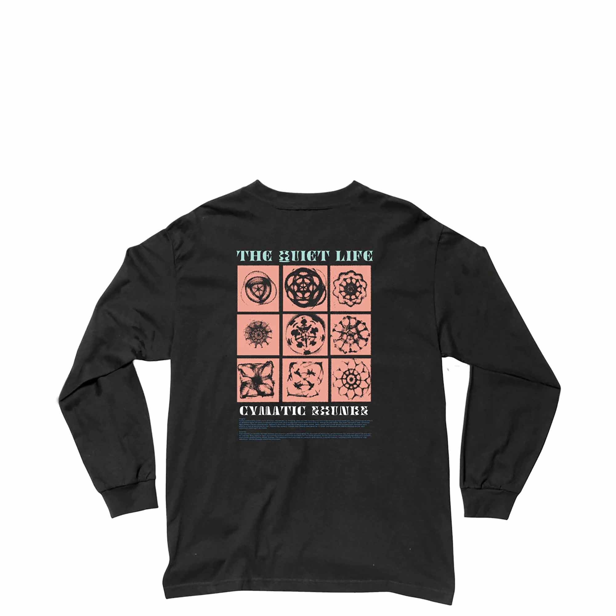 The Quiet Life Cymatic Sounds Long Sleeve Tee — available at Norwood