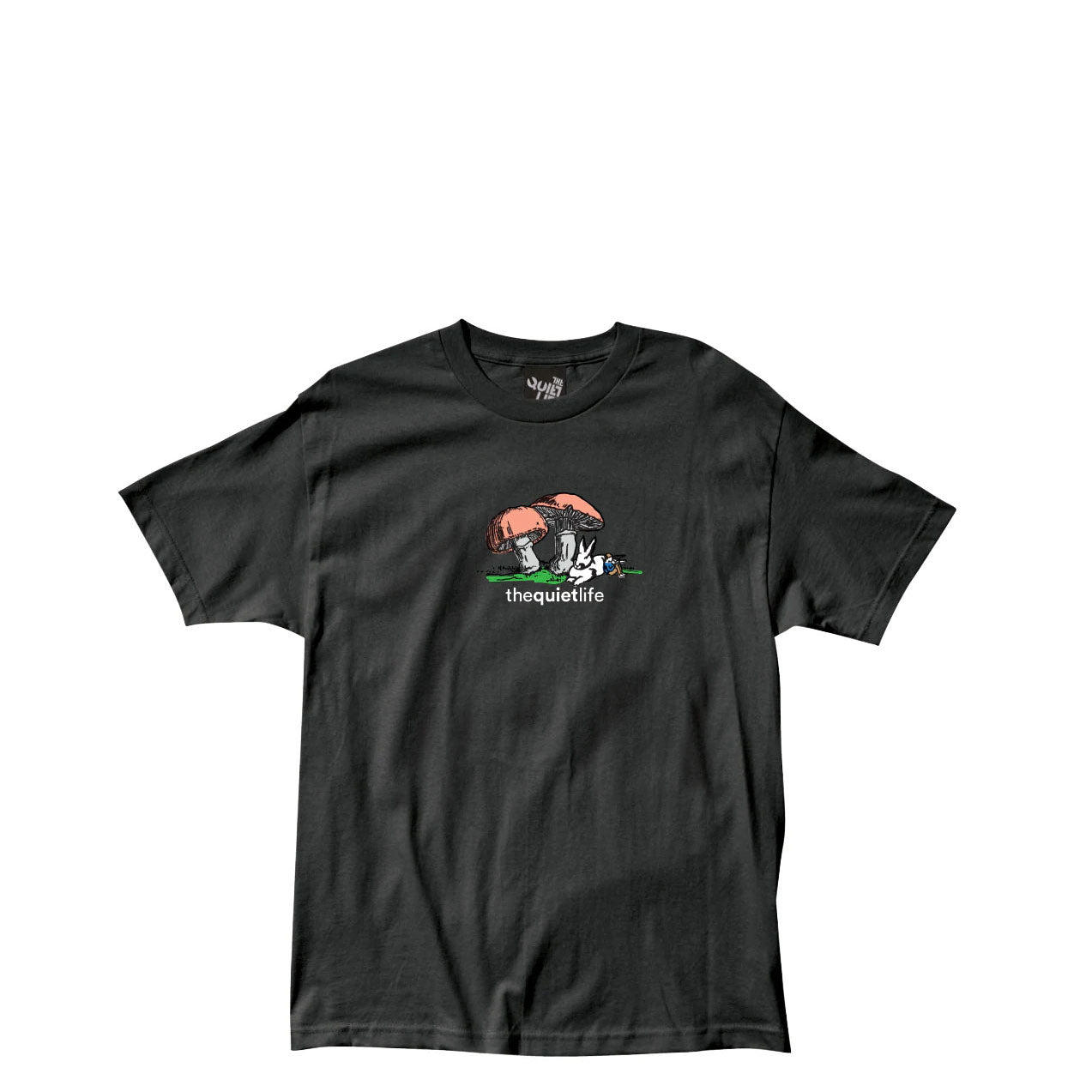 The Quiet Life Mushroom Origin Premium Tee — available at Norwood