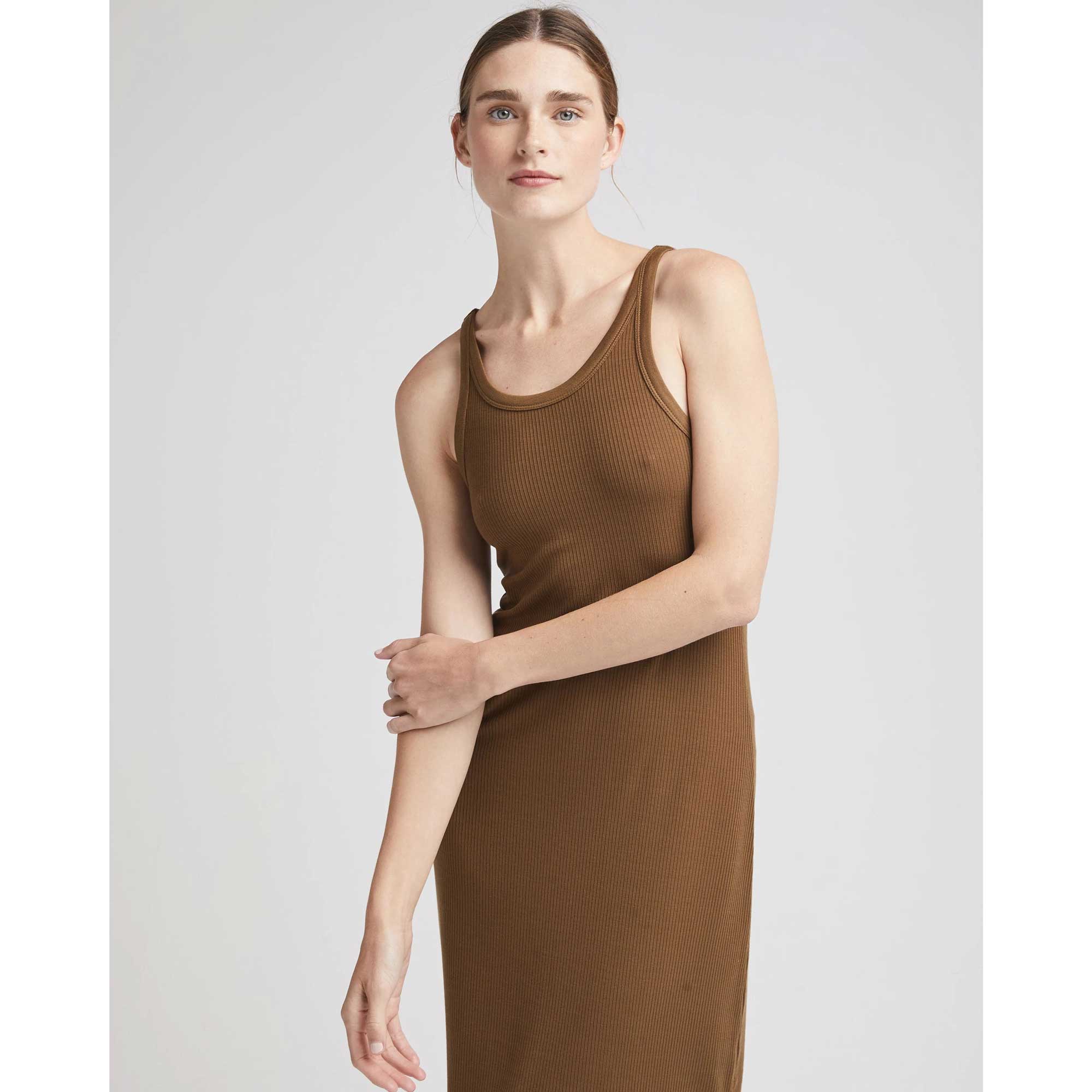 Richer Poorer Womens Vintage Rib Midi Dress — available at Norwood