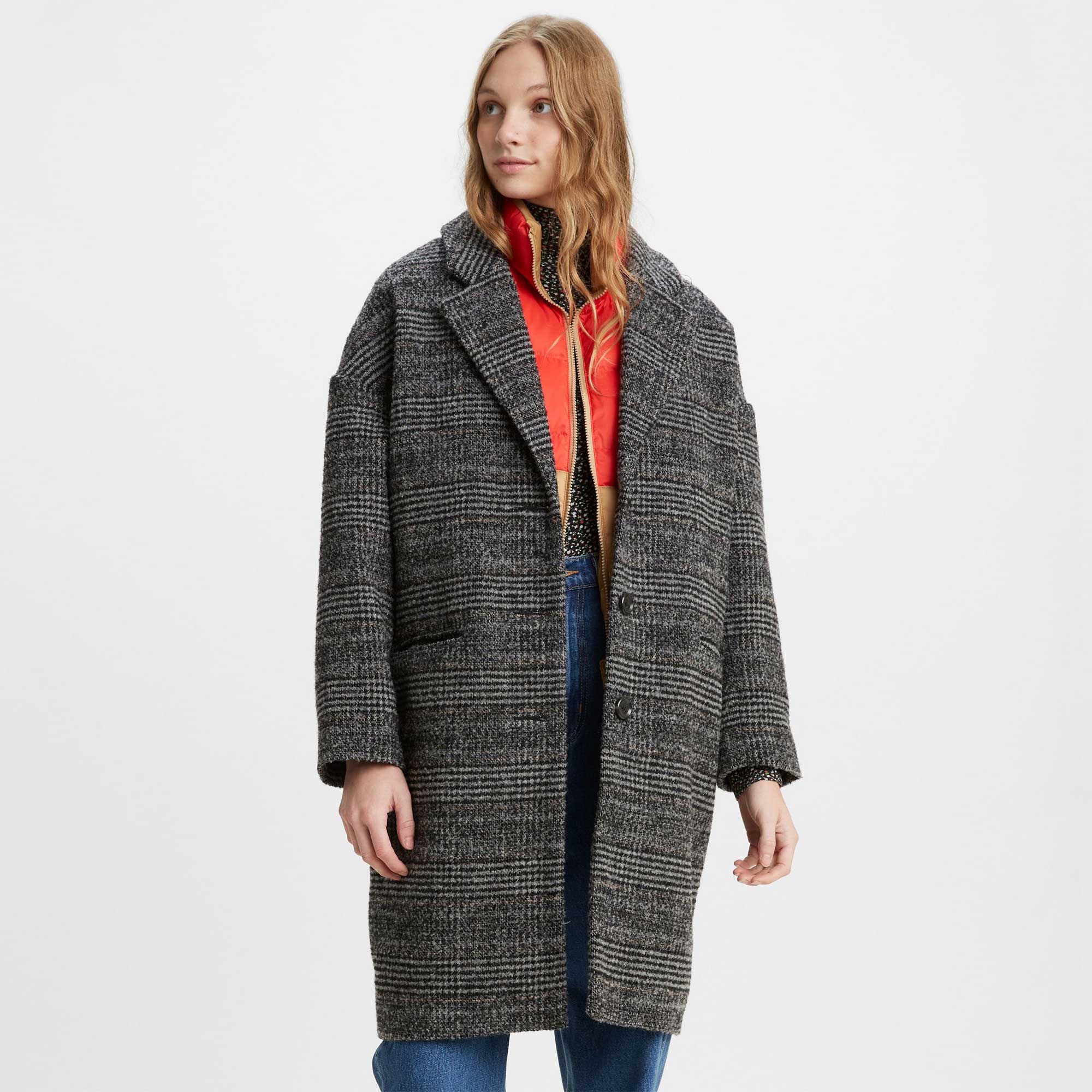 Levi's Womens Wool Cocoon Coat — available at Norwood