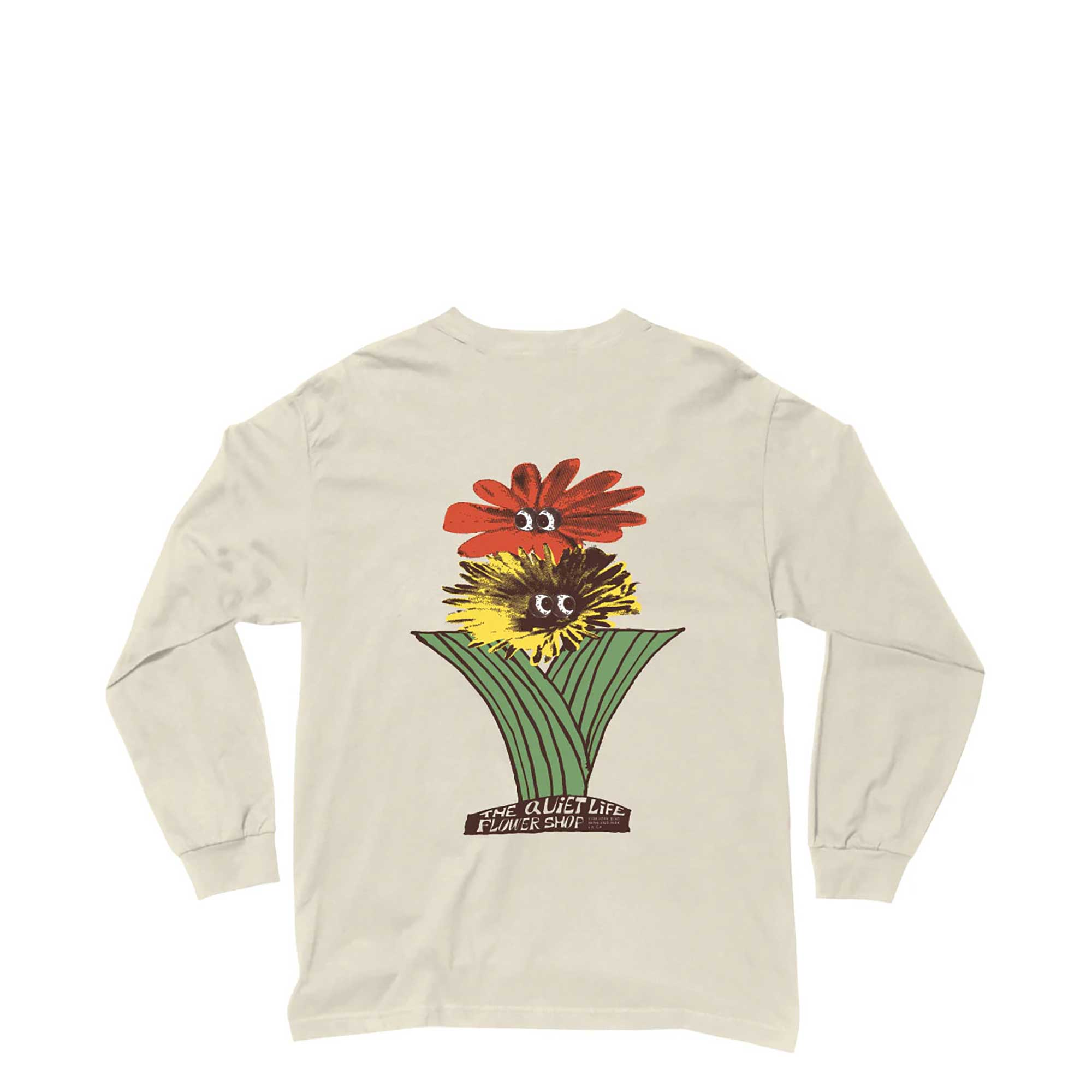 The Quiet Life Flower Shop Long Sleeve T — available at Norwood