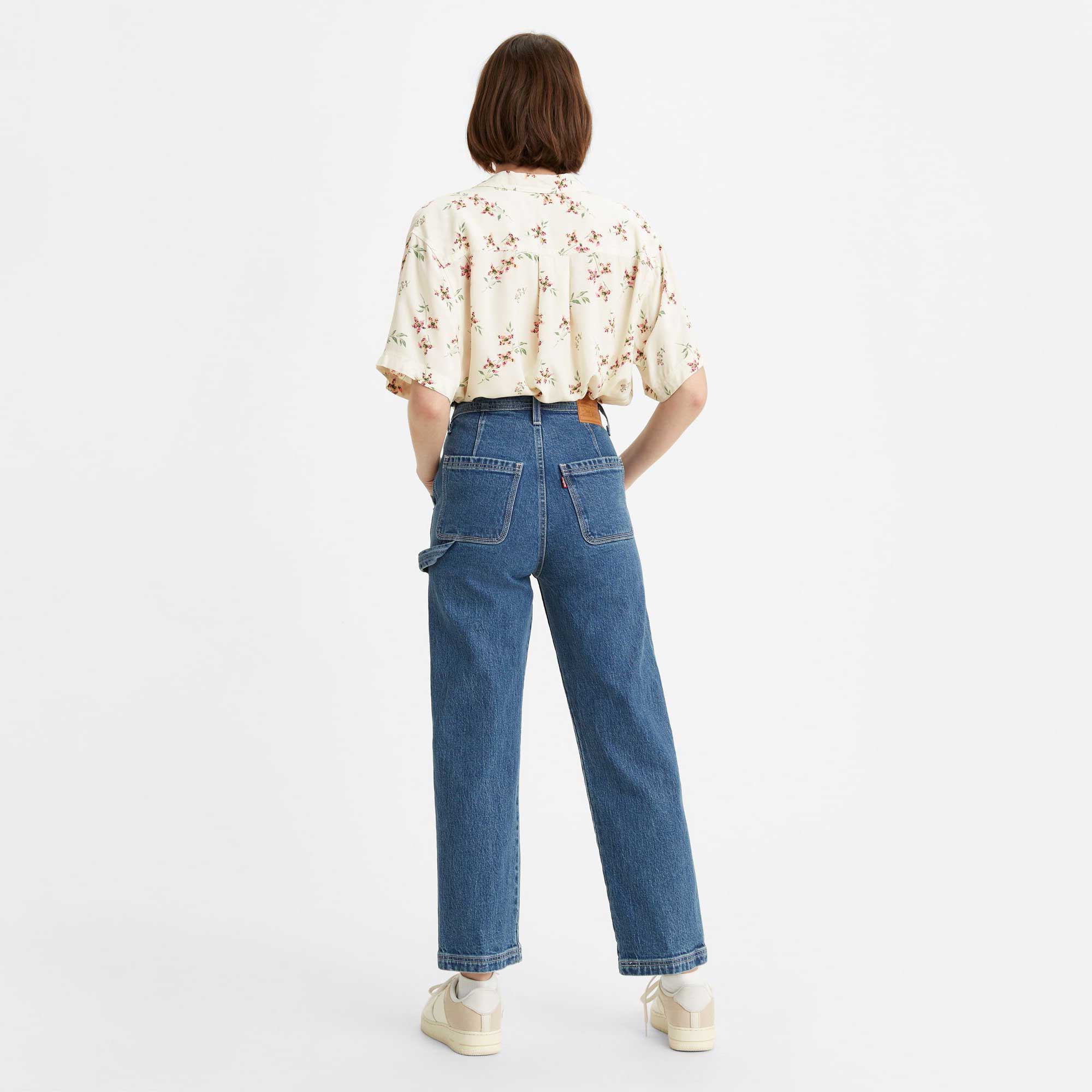 Levi's Ribcage Straight Ankle Utility — available at Norwood