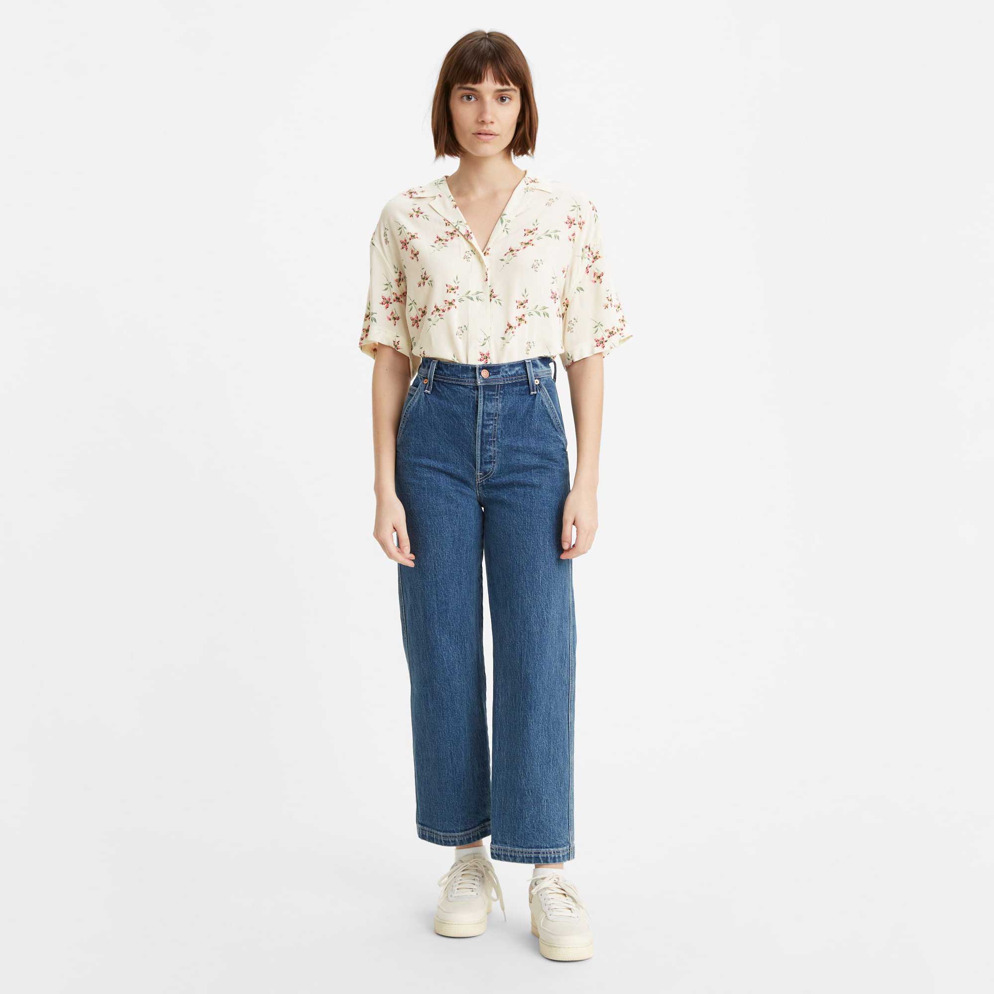 Levi's Ribcage Straight Ankle Utility — available at Norwood