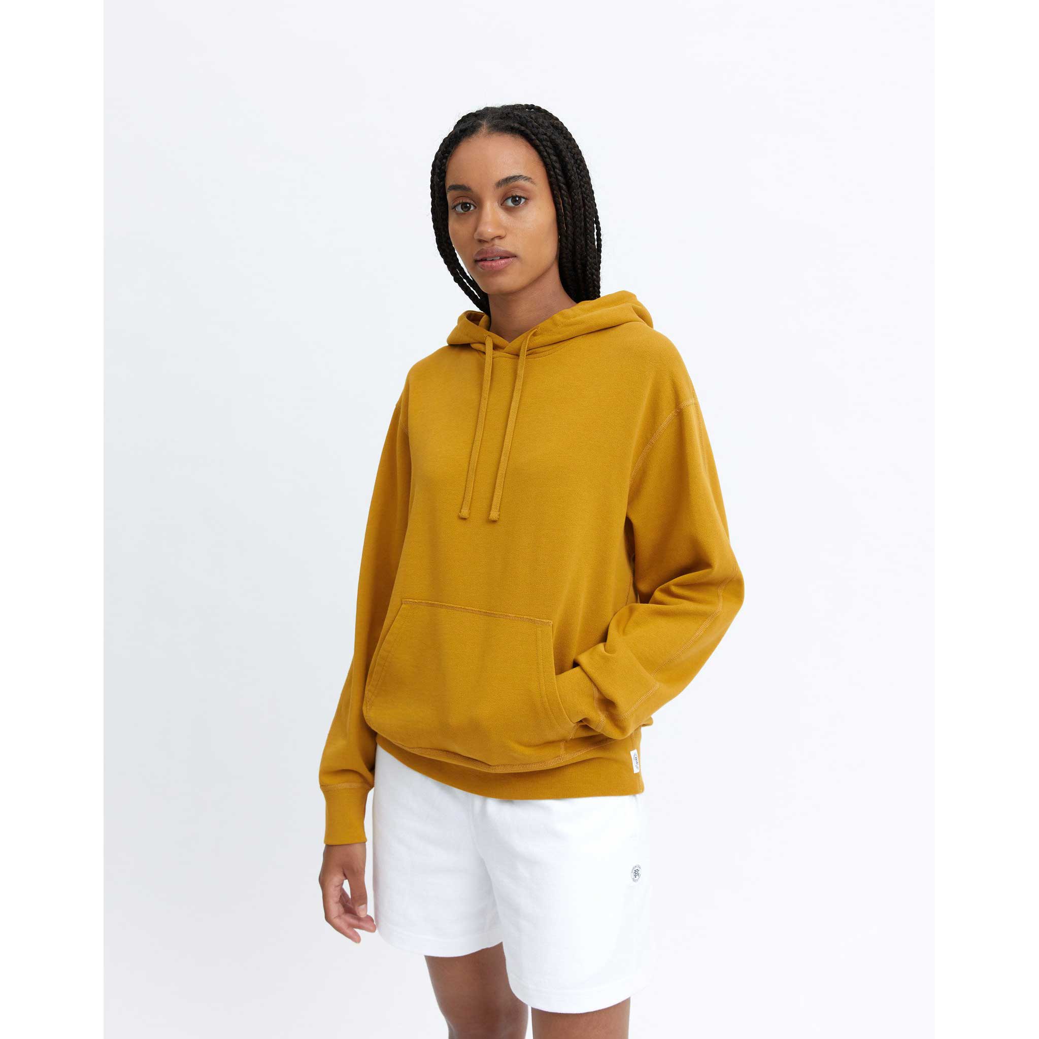 Reigning Champ Womens Lightweight Terry Relaxed Hoodie — available at Norwood