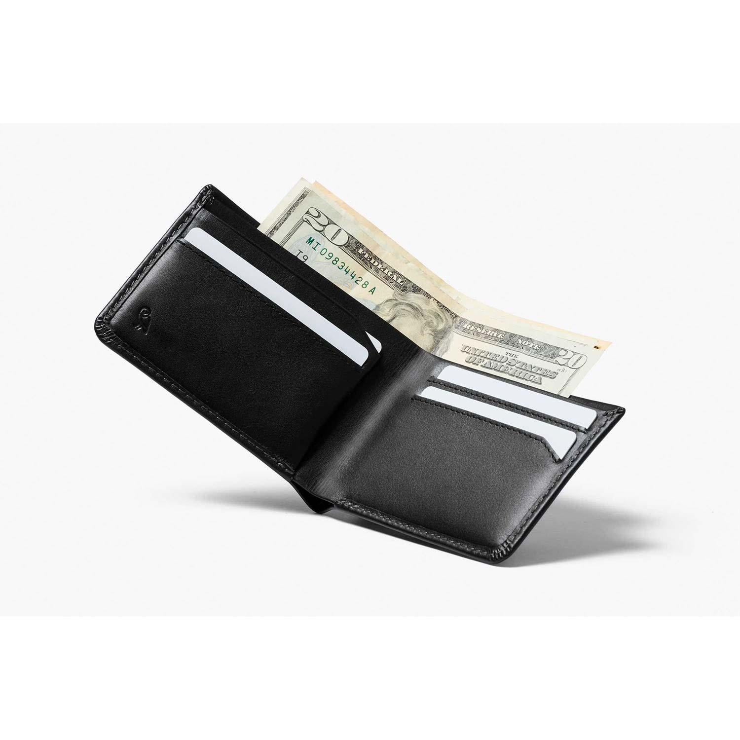 Bellroy The Low wallet, black — available at Norwood