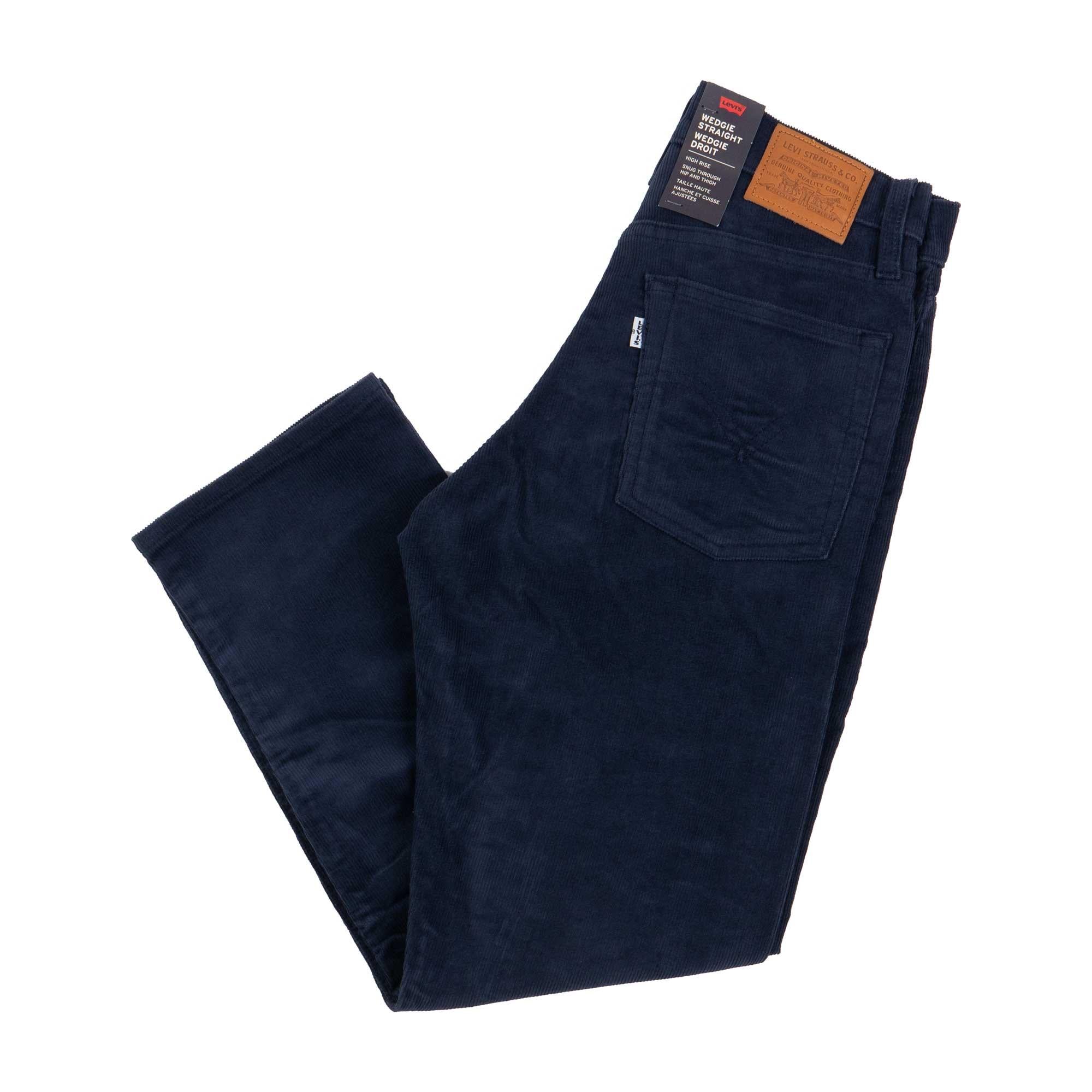 Levi's Womens Wedgie Straight Corduroy — available at Norwood