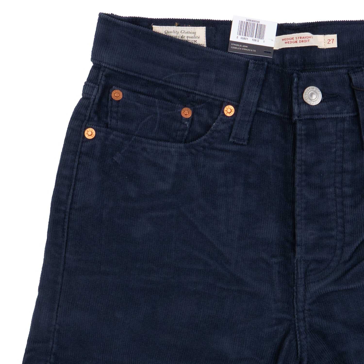 Levi's Womens Wedgie Straight Corduroy — available at Norwood