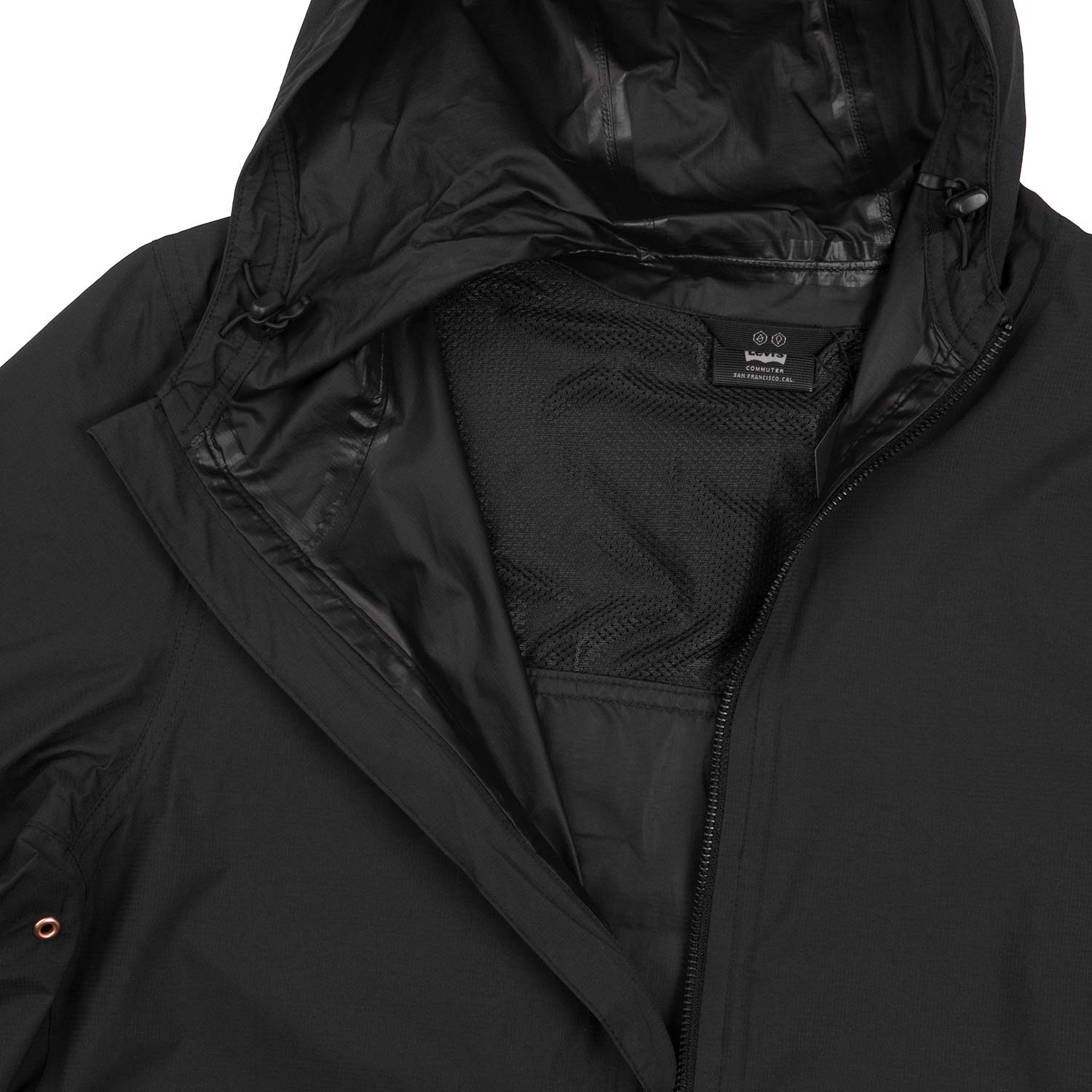 Levi's Commuter Pro Echelon windbreaker — available at Norwood
