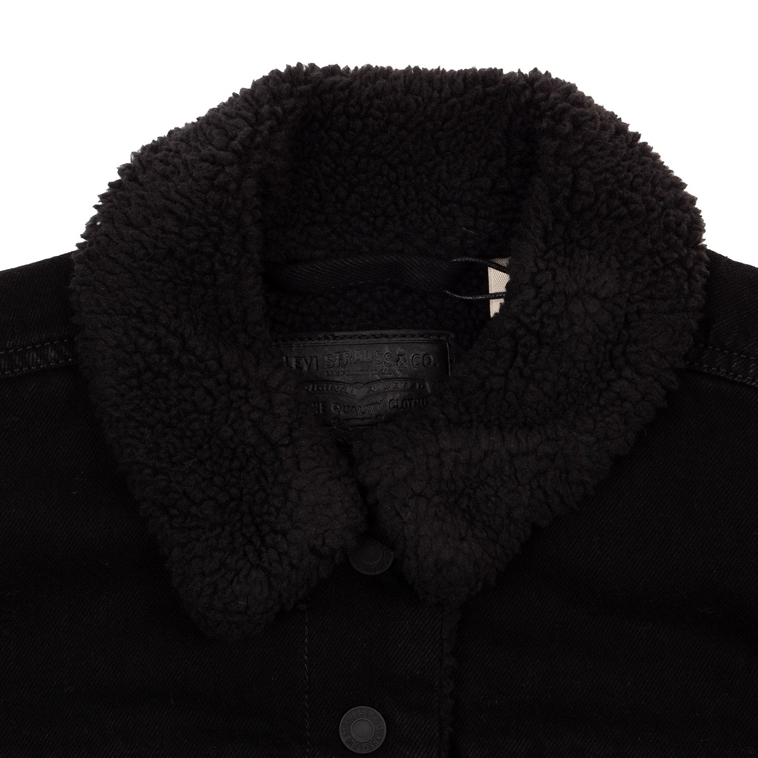 Levi's Womens Original Sherpa trucker — available at Norwood